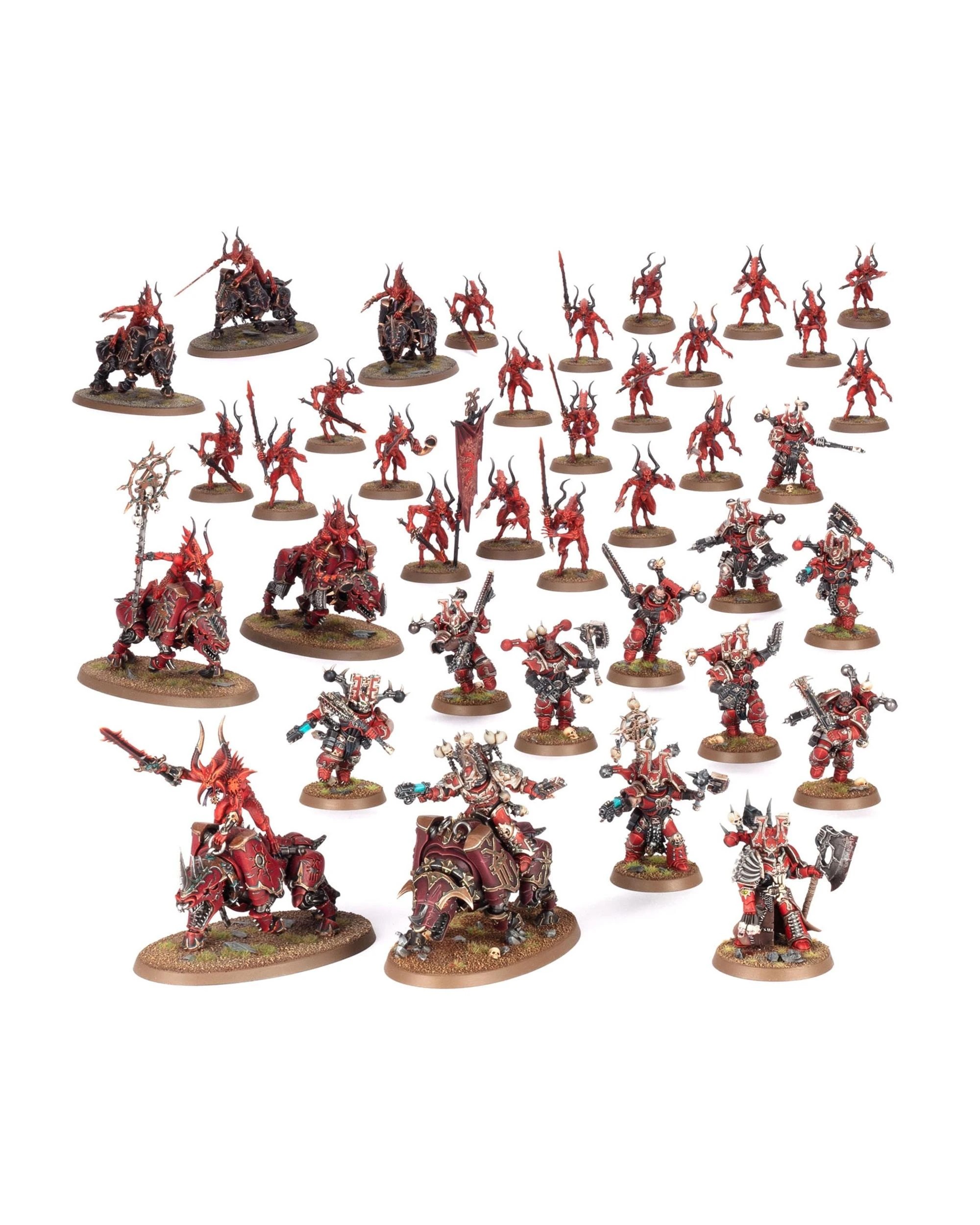 2 Warhammer: 40,000 World Eaters Battleforce: Khorne Daemonkin, 2 of 9