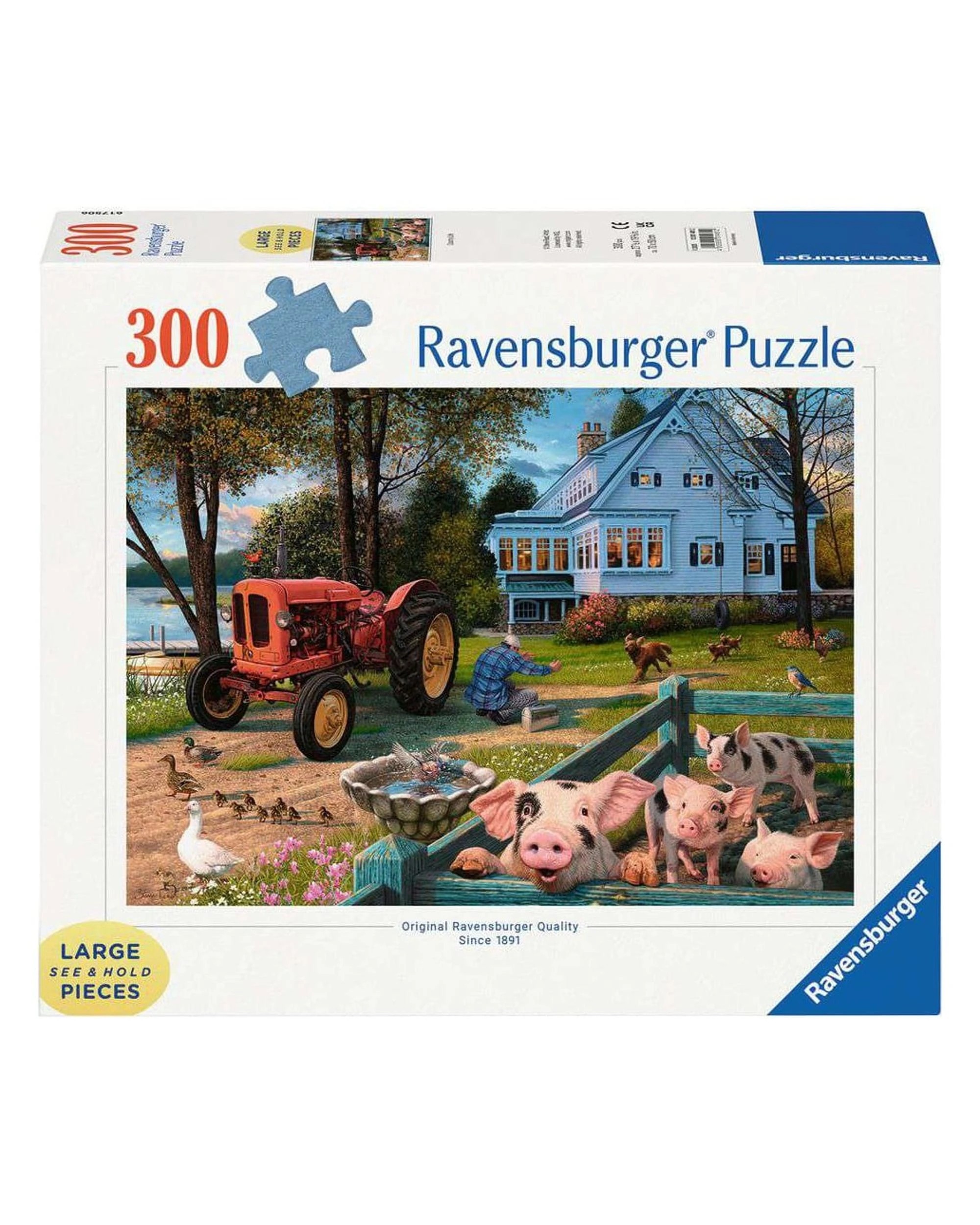 1 Ravensburger Country Life Large Format 300 Piece Jigsaw Puzzle, 1 of 1