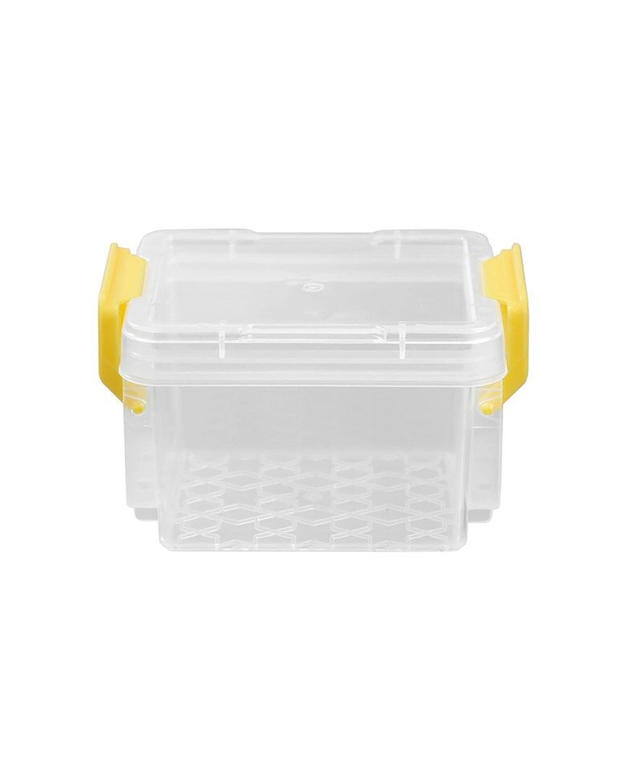 6 Boxsweden Mini Storage Stackable Organiser Box 12pc 120ml Secure Handles
 - plain, 6 of 9