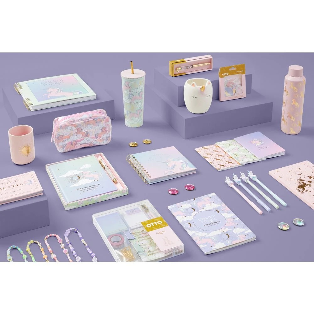 4 Otto Unicorn Phone Bead Chain Pink, 4 of 4