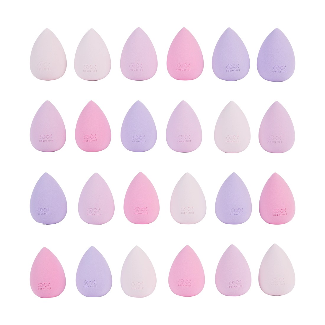 2 OXX Cosmetics 24 Piece Disco Glam Beauty Blenders Set, 2 of 5