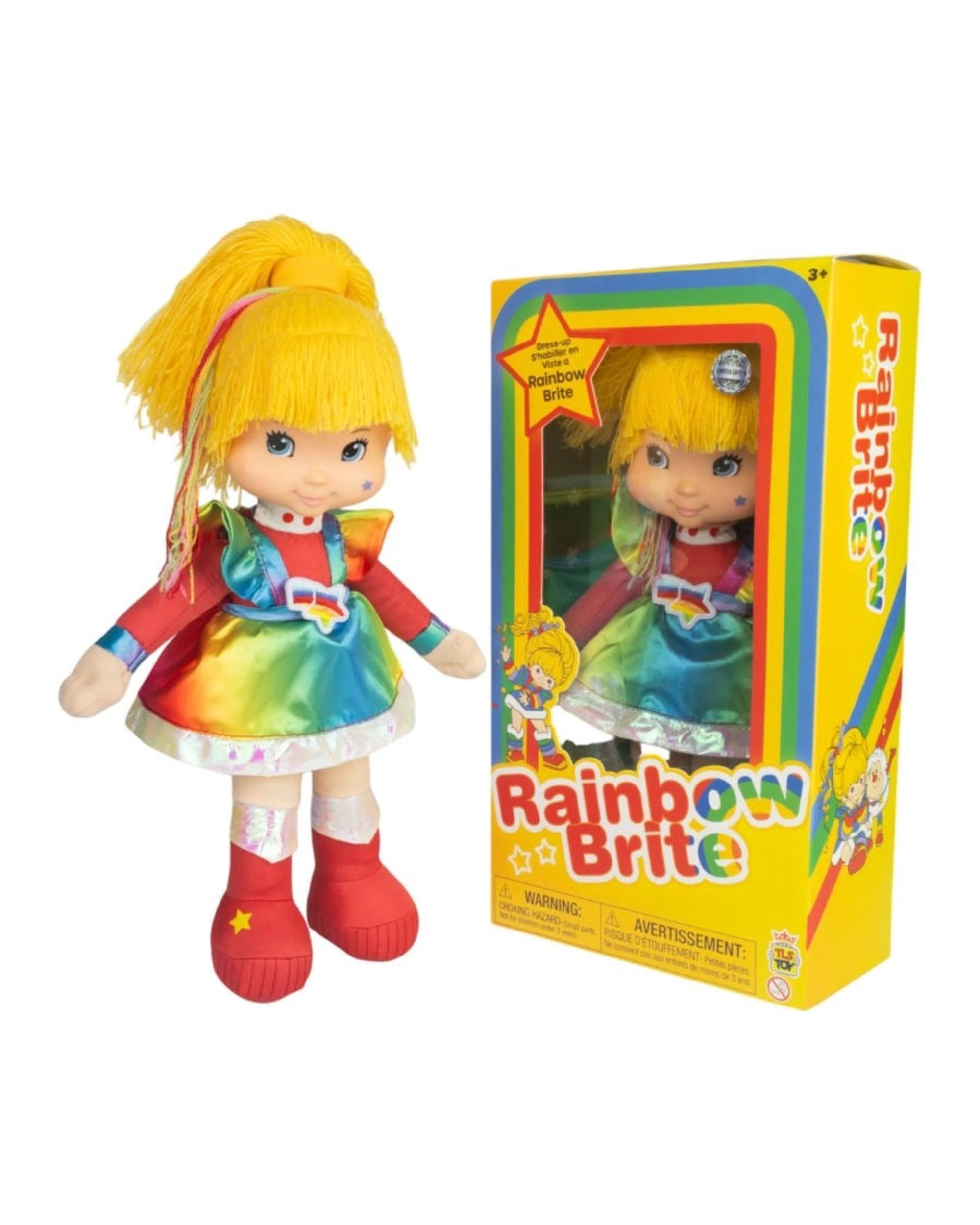 1 Rainbow Brite "Dress Up" Rainbow Brite 12 inch Plush Doll, 1 of 7