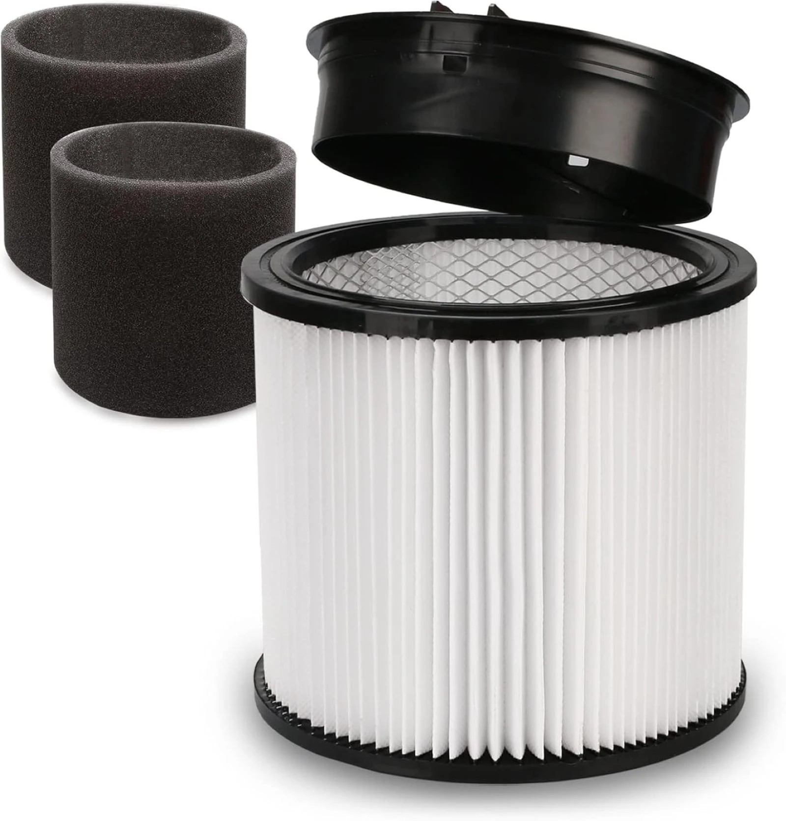 2 Hygieia Filter Pack For Shop-Vac Wet & Dry Vacuum Cleaners - White - White, 2 of 4