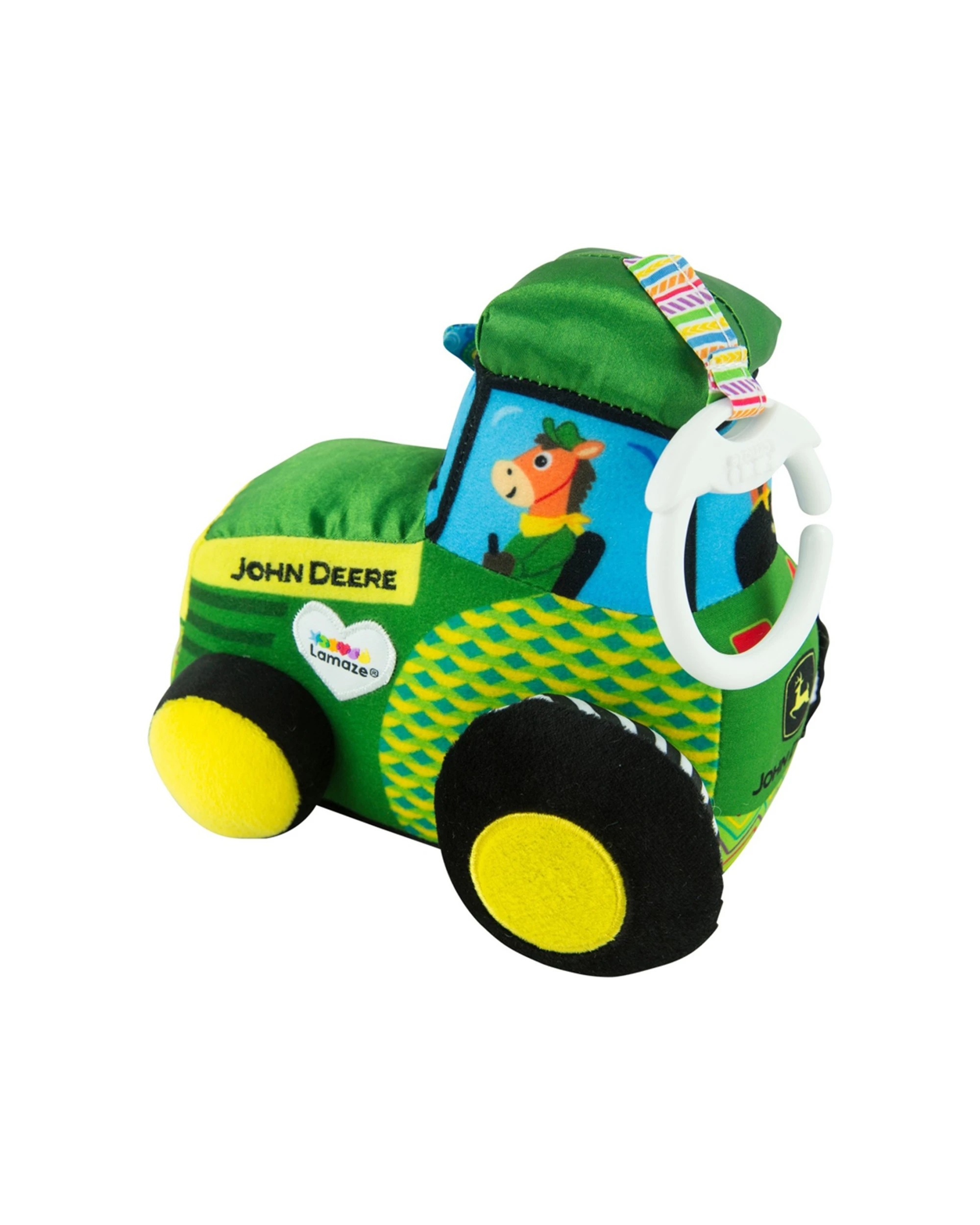 2 Lamaze John Deere Clip and Go Tractor Developmental Engagement Toy - Multi, 2 of 5