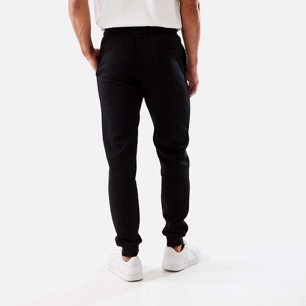 3 Side Pocket Slim Joggers Black, 3 of 5