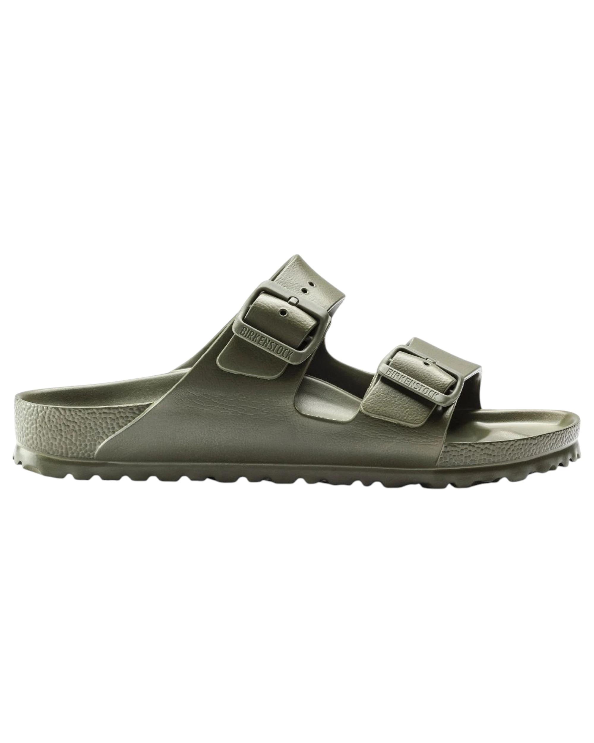 3 Birkenstock Unisex Arizona EVA Narrow Slip On Sandals KHAKI, 3 of 8