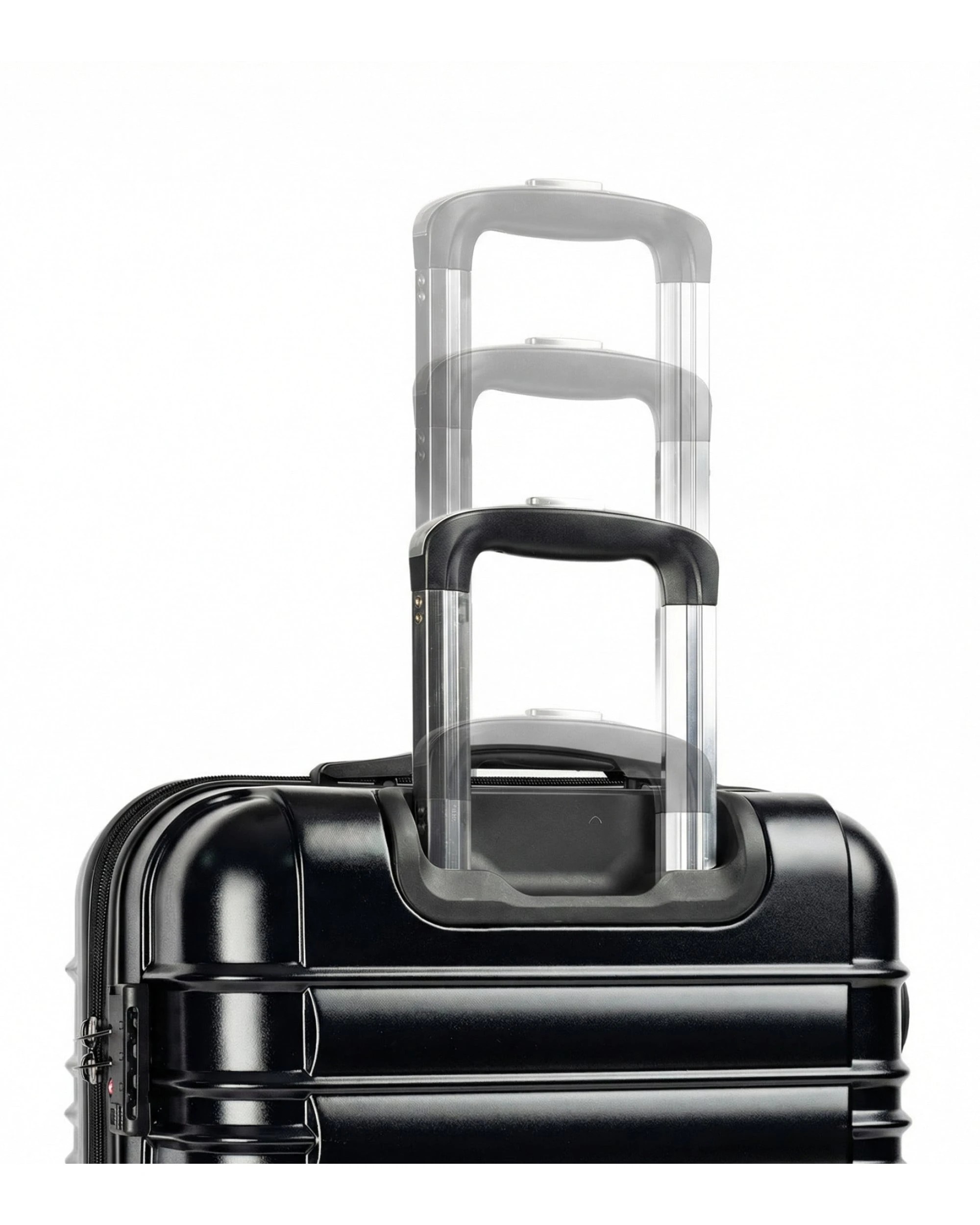 4 Olympus Noctis Suitcase 24in Hard Shell ABS+PC - Stygian Black - Black, 4 of 7