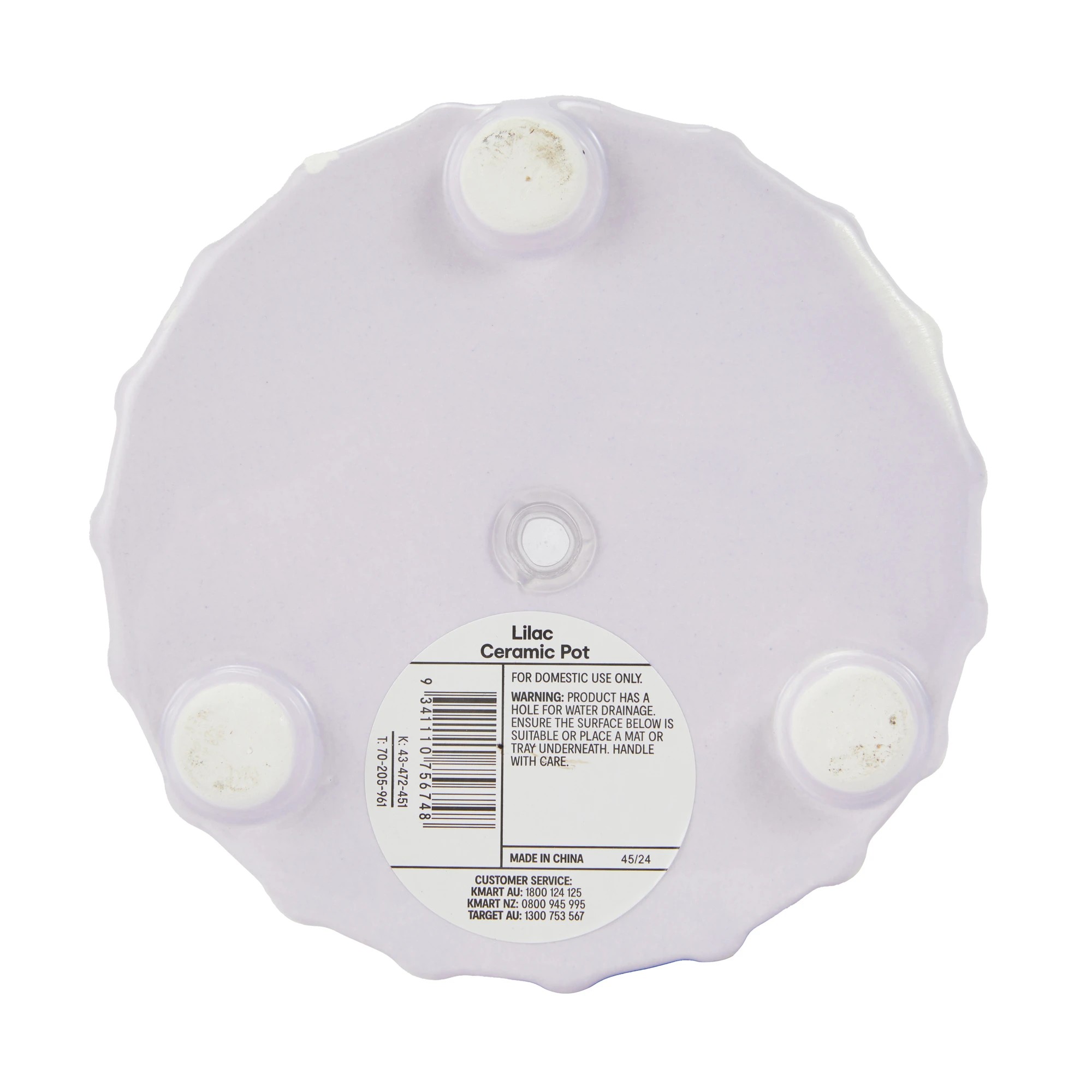 4 Lilac Ceramic Pot, 4 of 4