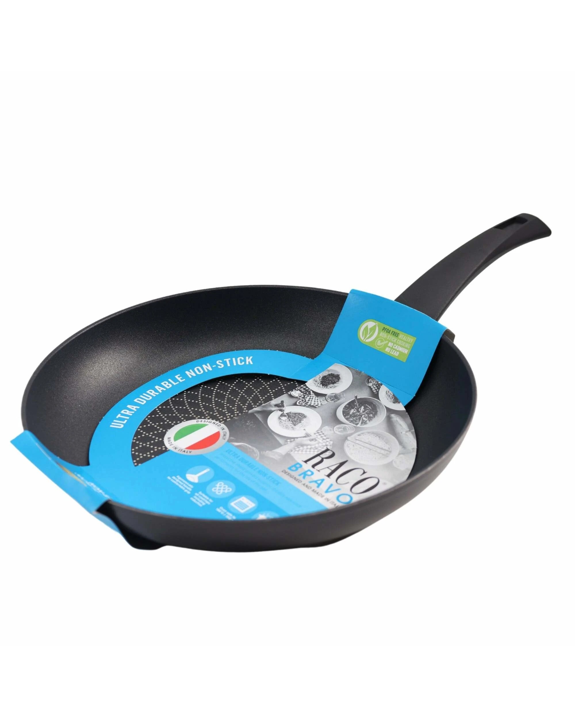 2 RACO Bravo Nonstick Induction Frypan 30cm - Black, 2 of 2