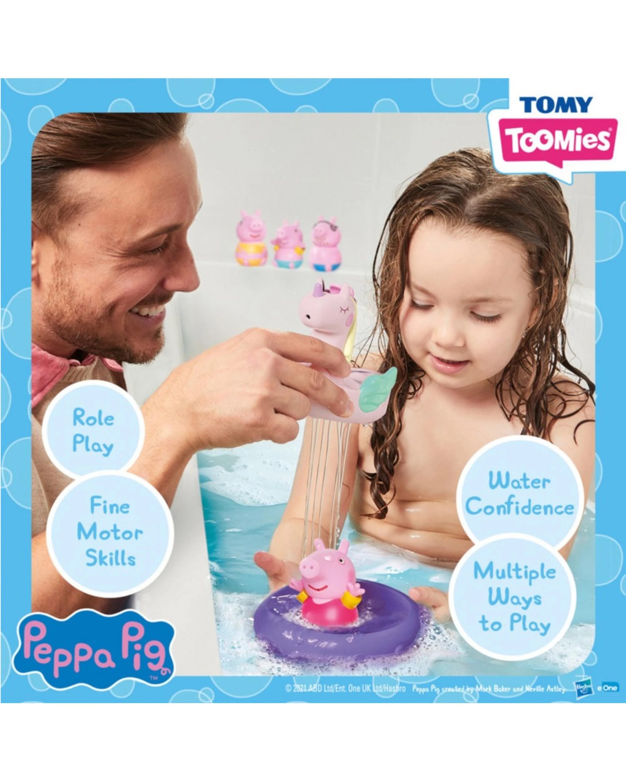 8 TOMY Peppa Pig Bath Set Bundle Pack, 8 of 8