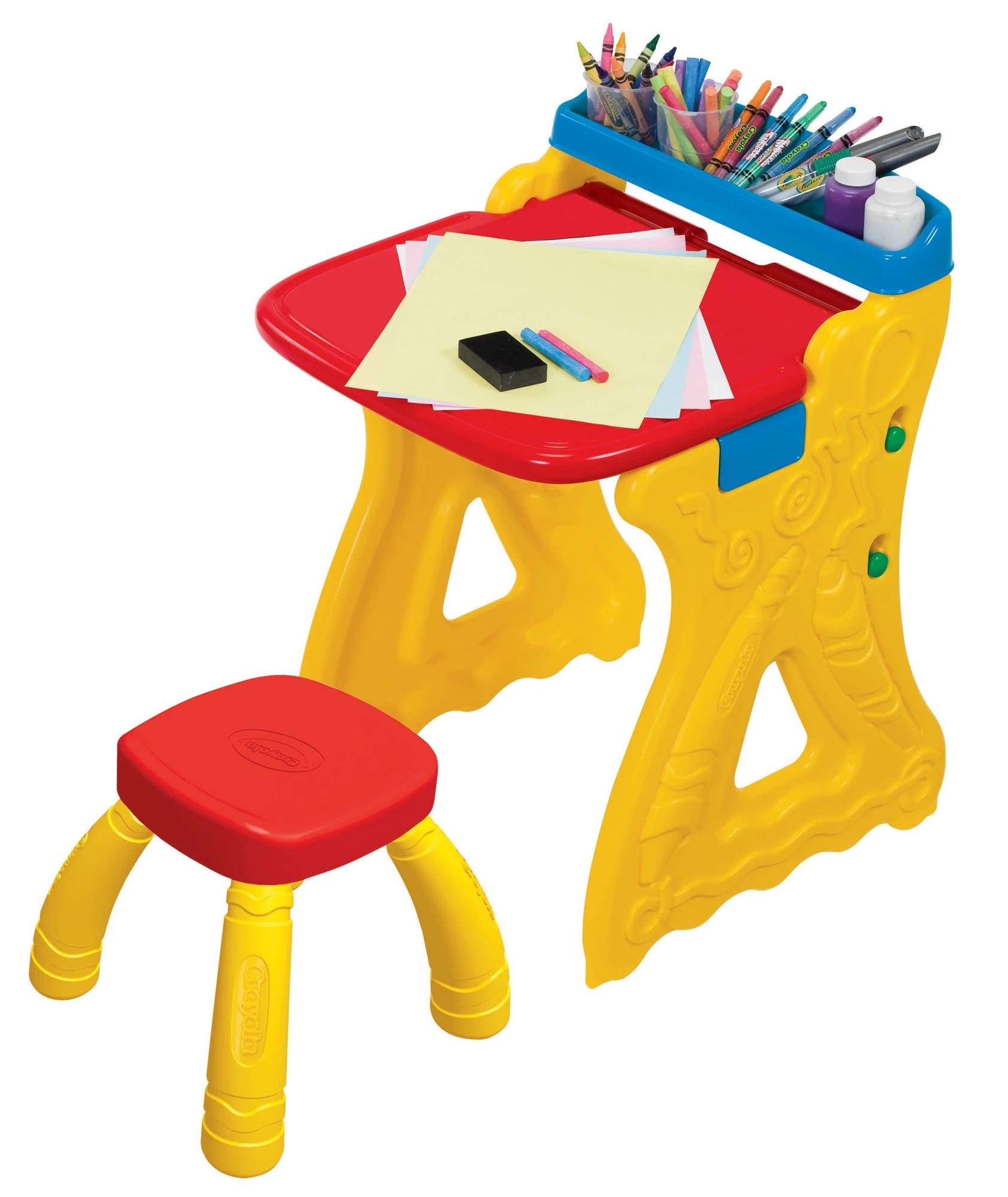 1 Crayola Play N Fold Art Studio - Multi, 1 of 9