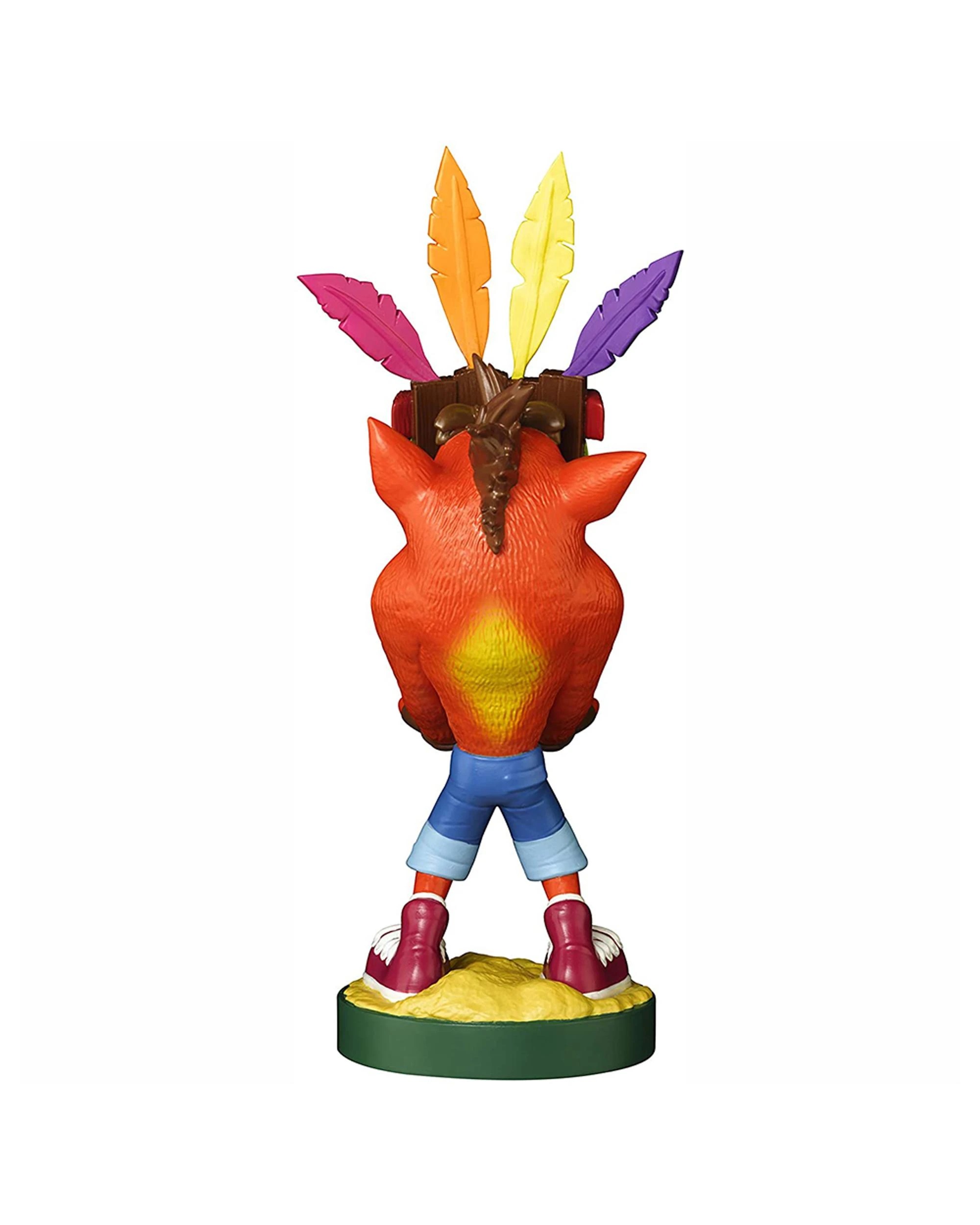 3 Cable Guys Crash Bandicoot Aku Aku Phone and Controller Holder, 3 of 6