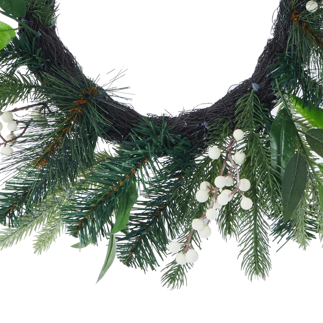 3 White Berry Wreath, 3 of 4