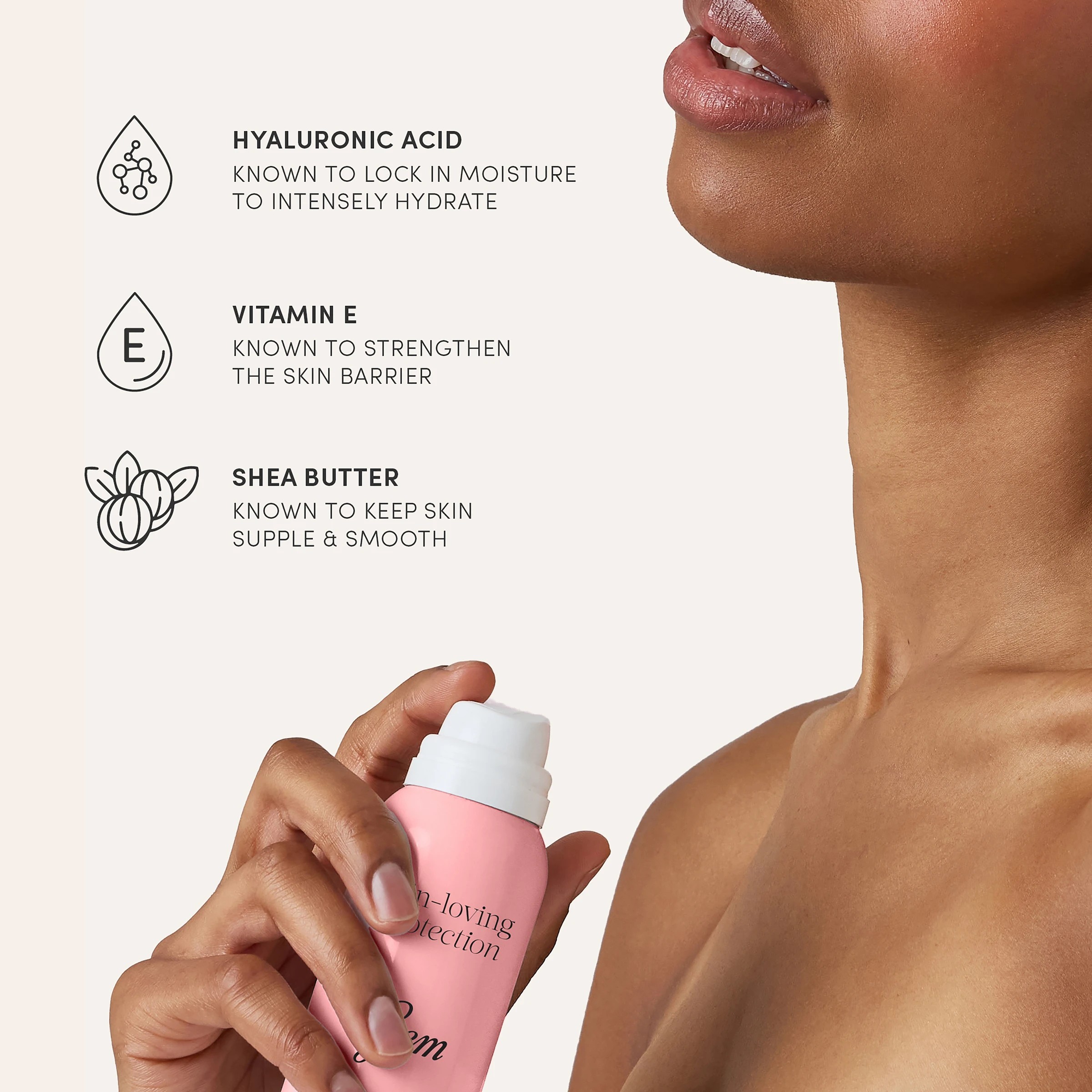 5 Gem Watermelon Fresh Skin-Loving Deodorant 207ml - Hyaluronic Acid, Vitamin E and Shea Butter, 5 of 6