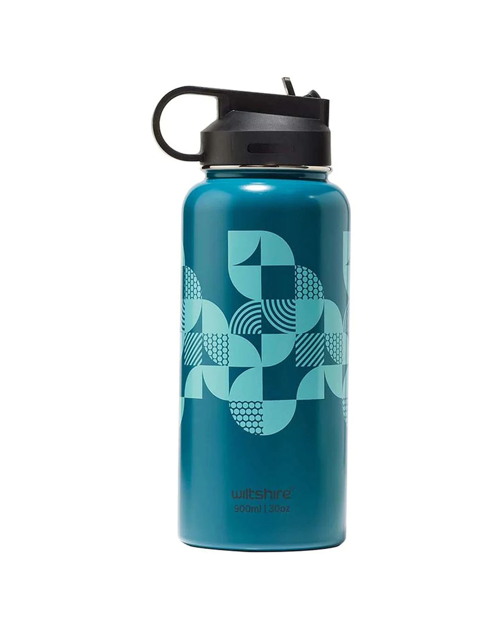 2 Wiltshire Stainless Steel Cold Hot Water Liquid Drinking Bottle 900ml - Green, 2 of 3