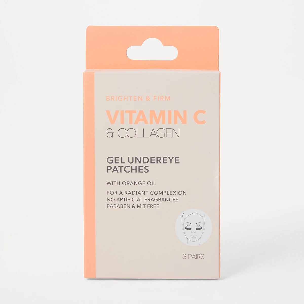 1 Brighten & Firm Gel Under Eye Patches - Vitamin C & Collagen, 1 of 3