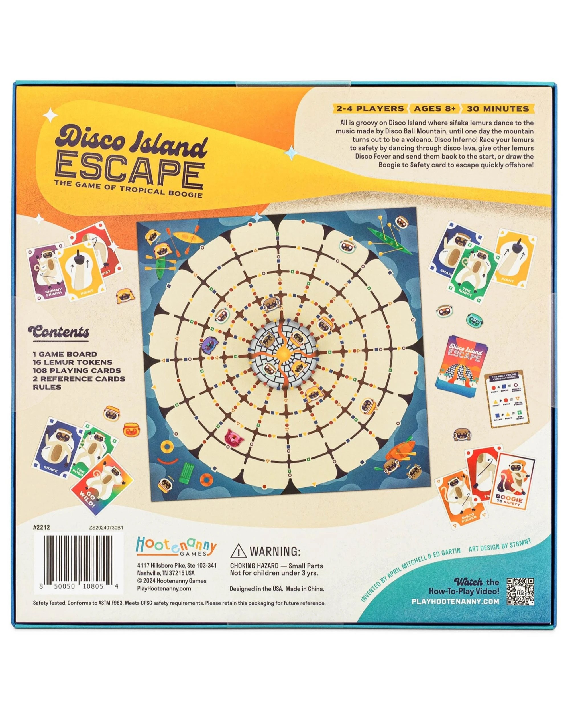 7 Disco Island Escape Board Game, 7 of 7