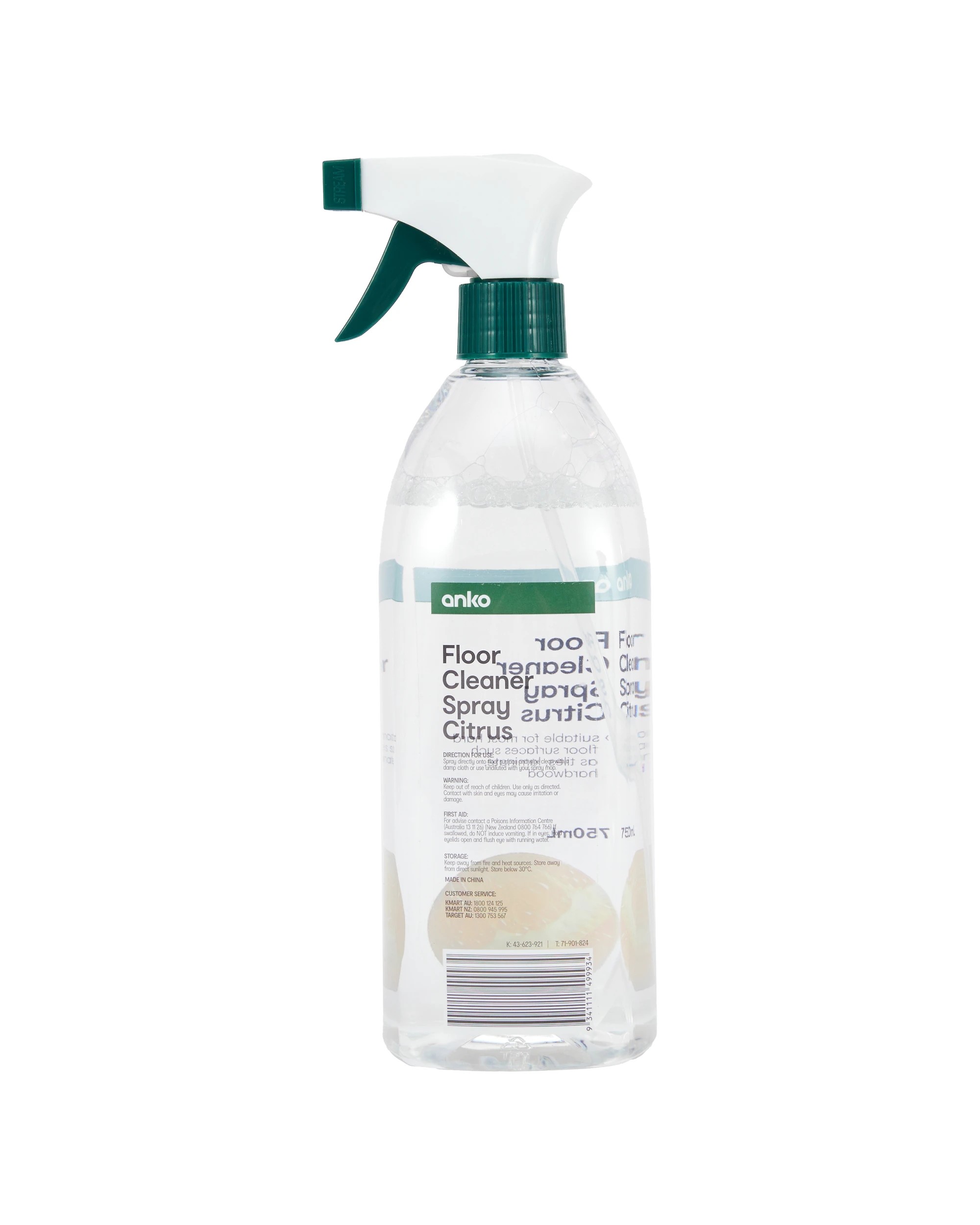 3 Floor Cleaner Spray Citrus 750ml, 3 of 3