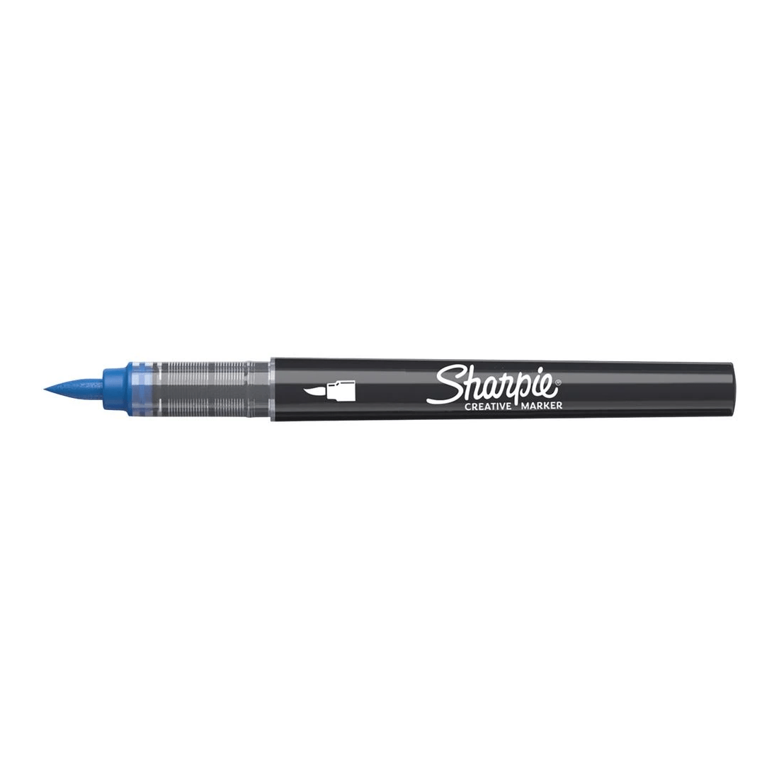 1 Sharpie Creative Acrylic Brush Marker Blue, 1 of 6