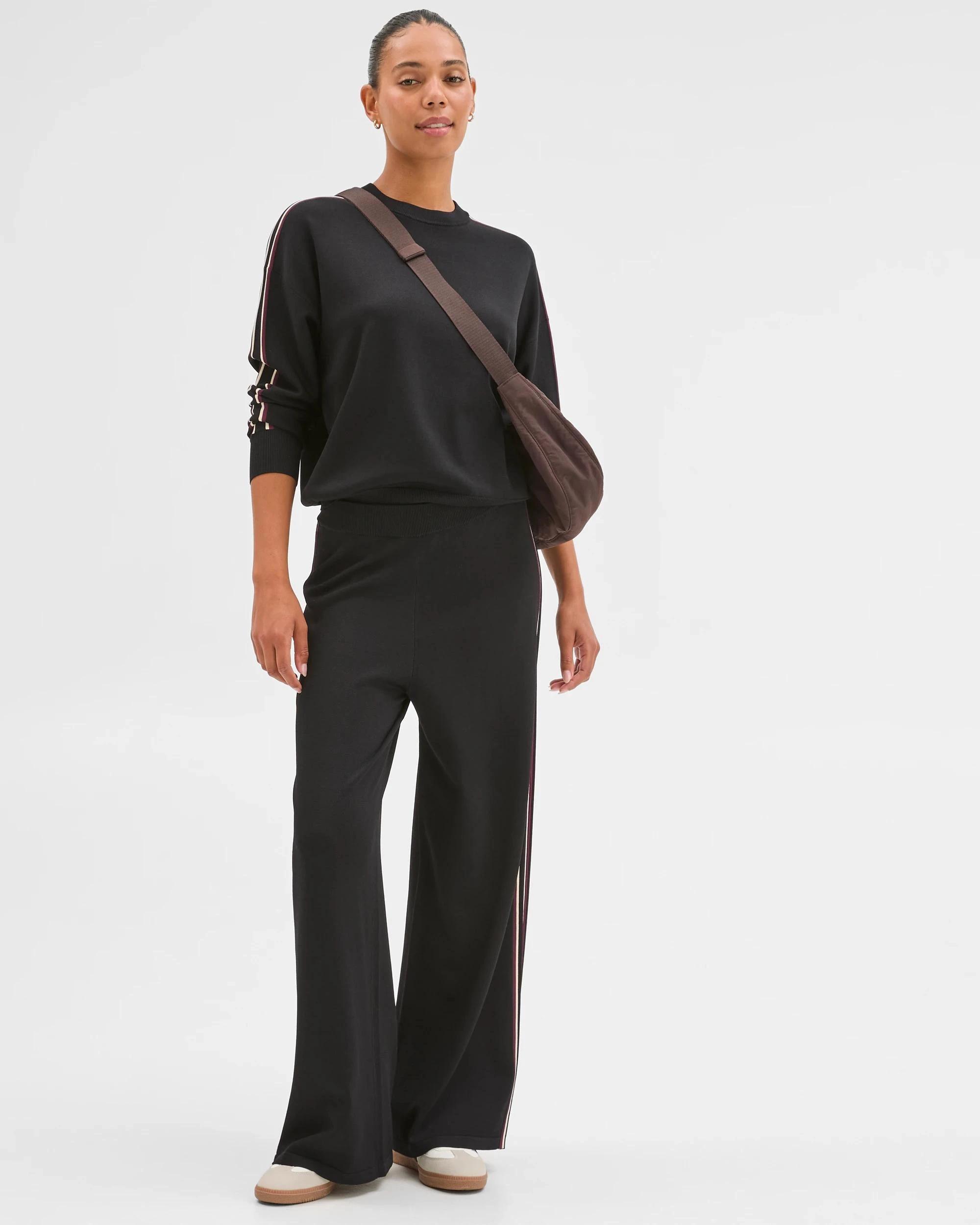 1 Target Active Active Studio Crepe Straight Leg Pants BLACK, 1 of 5