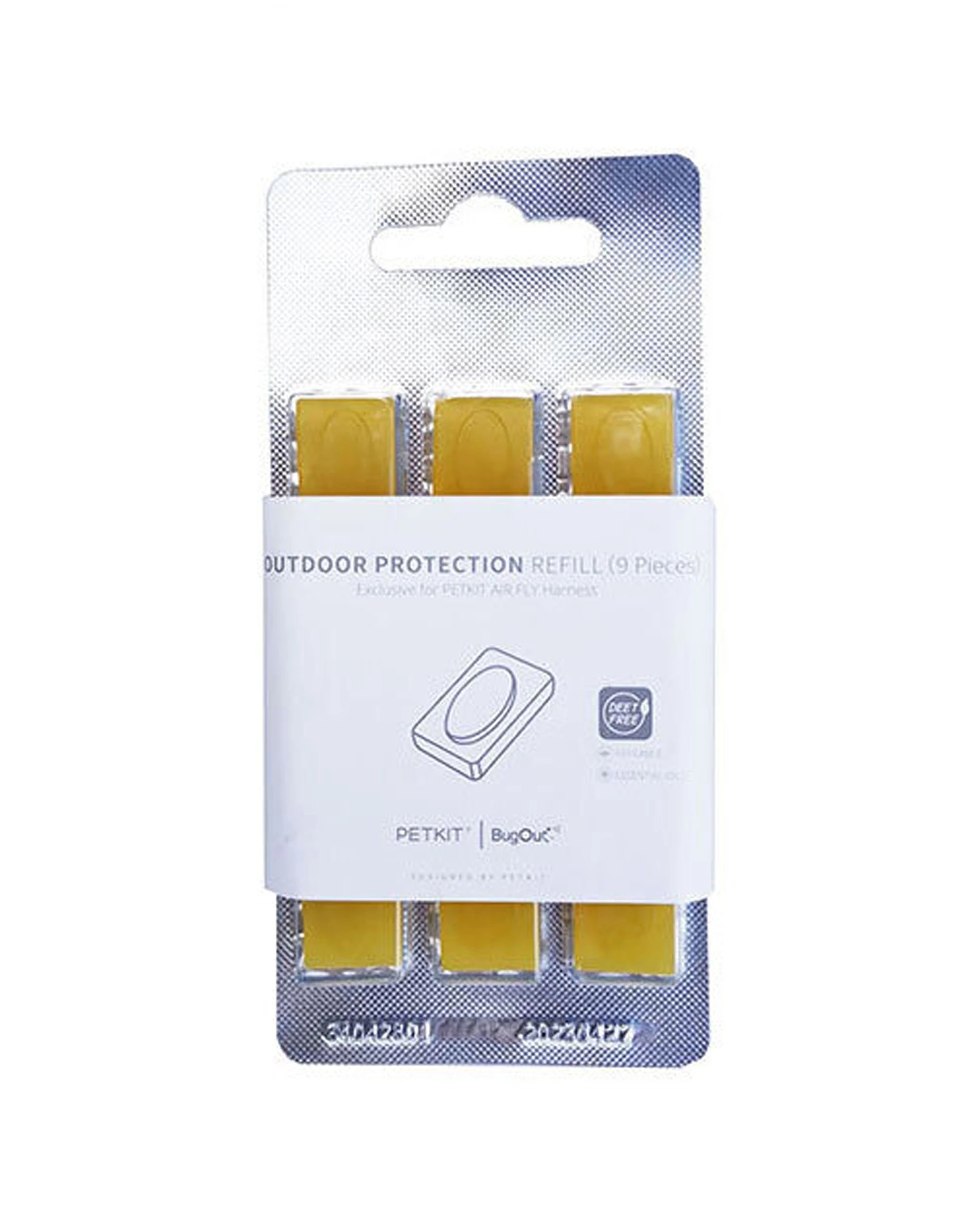 1 Petkit Dog Harness Outdoor Protection Refill 9pc 7 Days Per Pad Air Fly Hammock - Yellow, 1 of 1