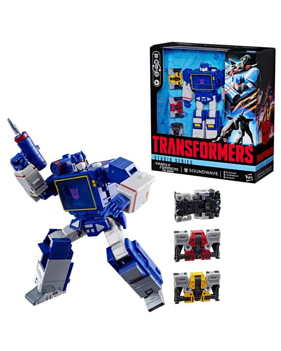 Transformers Studio Series The Transformers: The Movie Soundwave Leader Class Action Figure