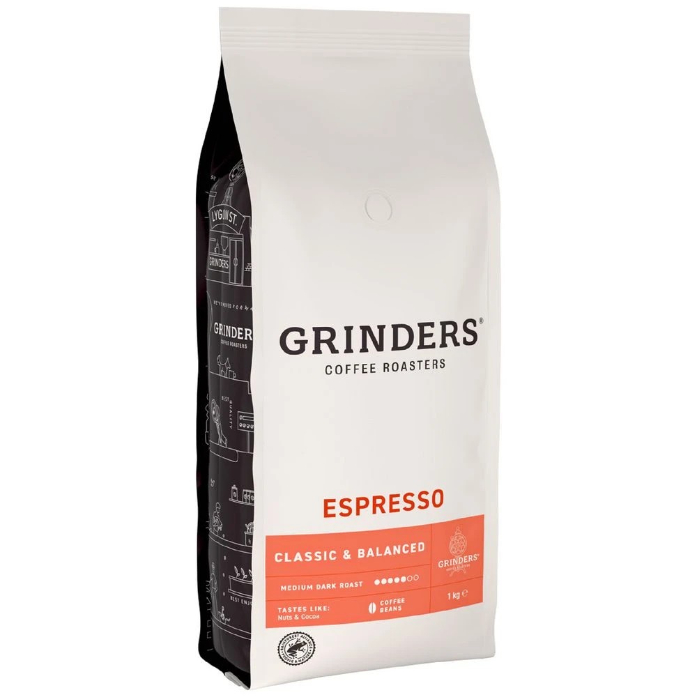1 Grinders Espresso Coffee Beans 1kg, 1 of 3