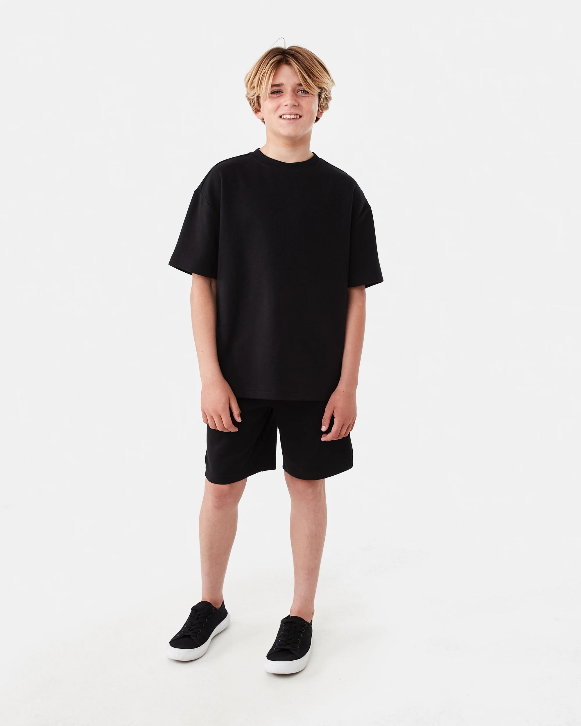 6 Interlock Shorts Black, 6 of 7