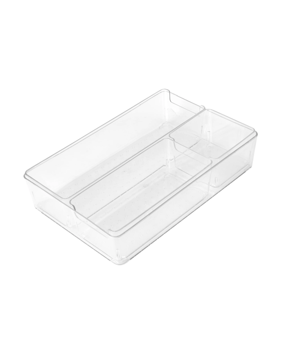 4 Piece Desk Set - Clear