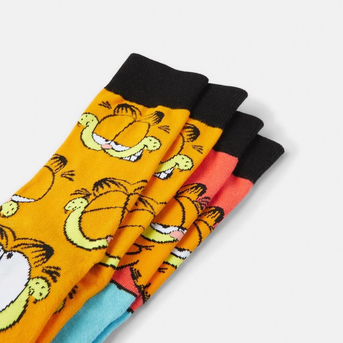 2 2 Pack License Socks Garfield, 2 of 3