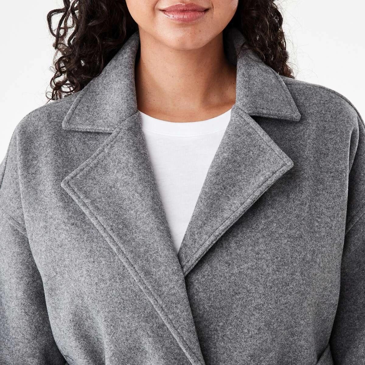 6 Oversized Coat with Belt Gry Chmrle, 6 of 9