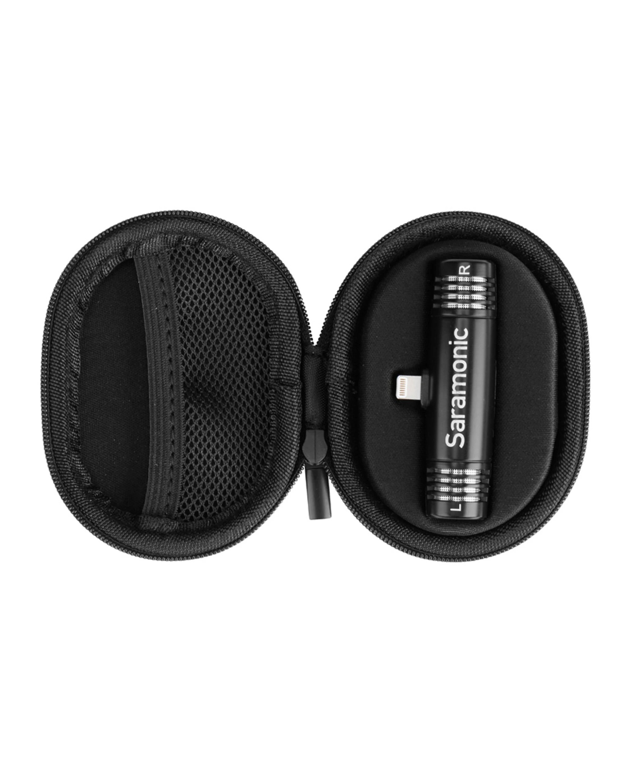 5 Saramonic SPMIC510DI Compact Stereo Microphone for iOS Devices with Lightning Connector - Black, 5 of 5