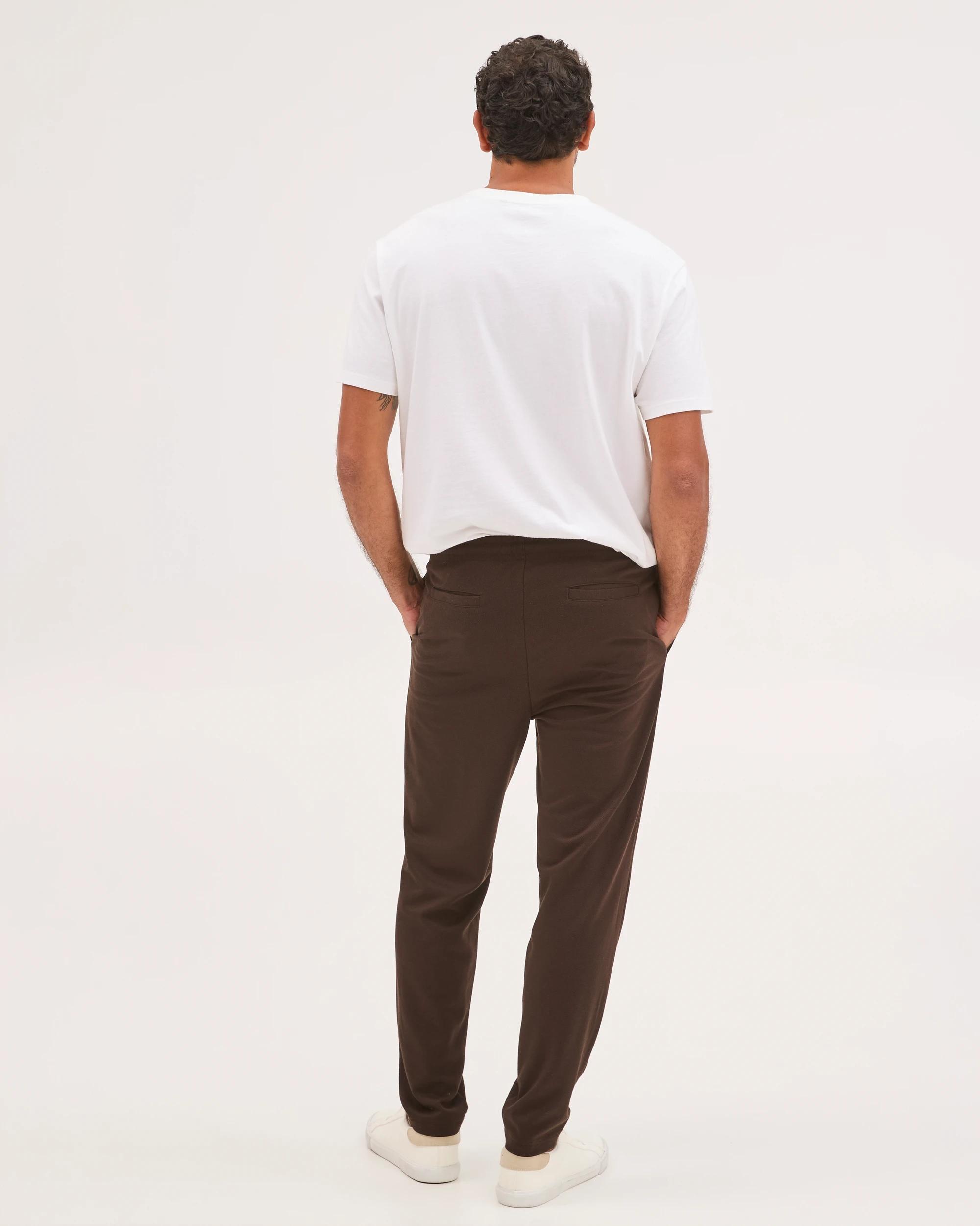 6 Target Man Textured Knit Pants CHOCOLATE, 6 of 6