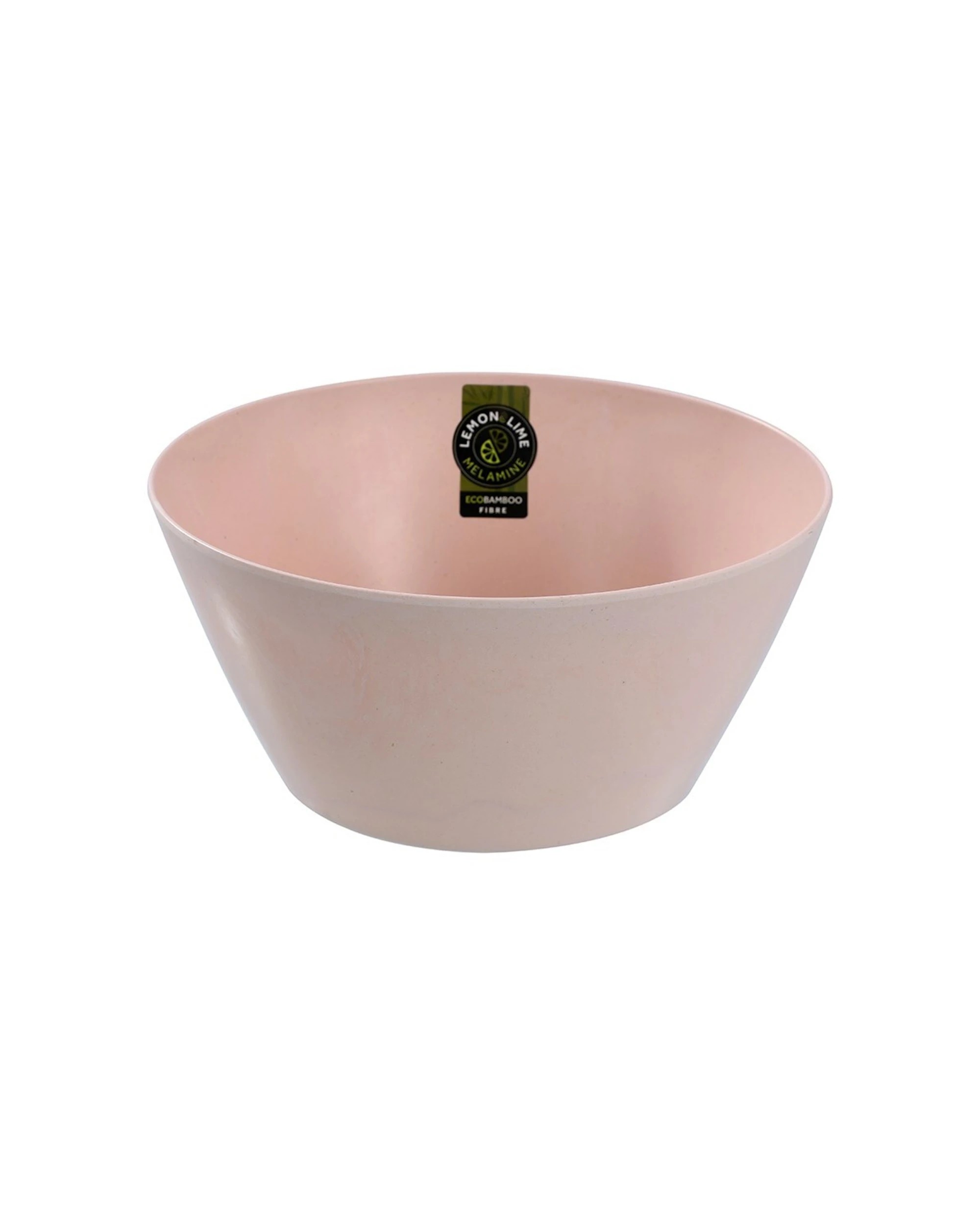 4 Lemon & Lime Melamine 25cm Salad/noodle Food Bowl Eco Bamboo Fibre - Assorted, 4 of 8