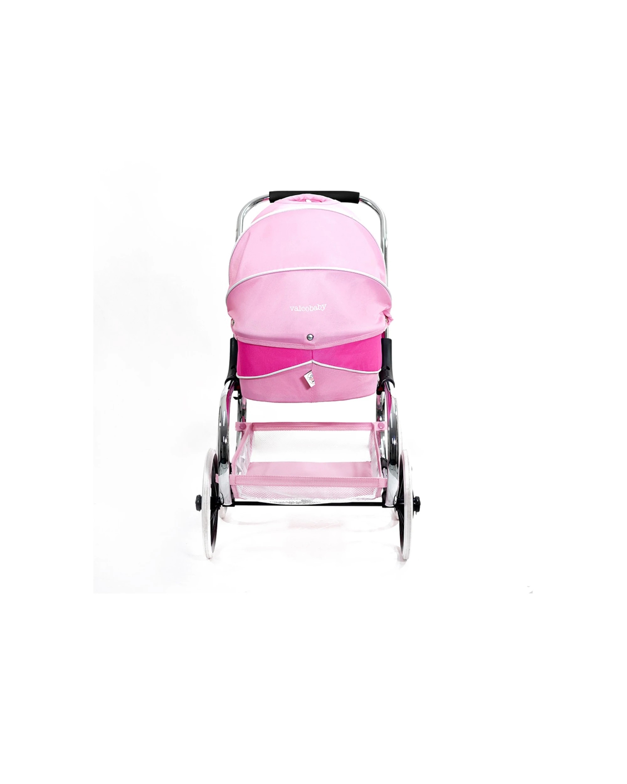 4 JustLikeMum Princess Dolls Stroller Pram Removable Bassinet Kids Pretend Play - Pink, 4 of 4