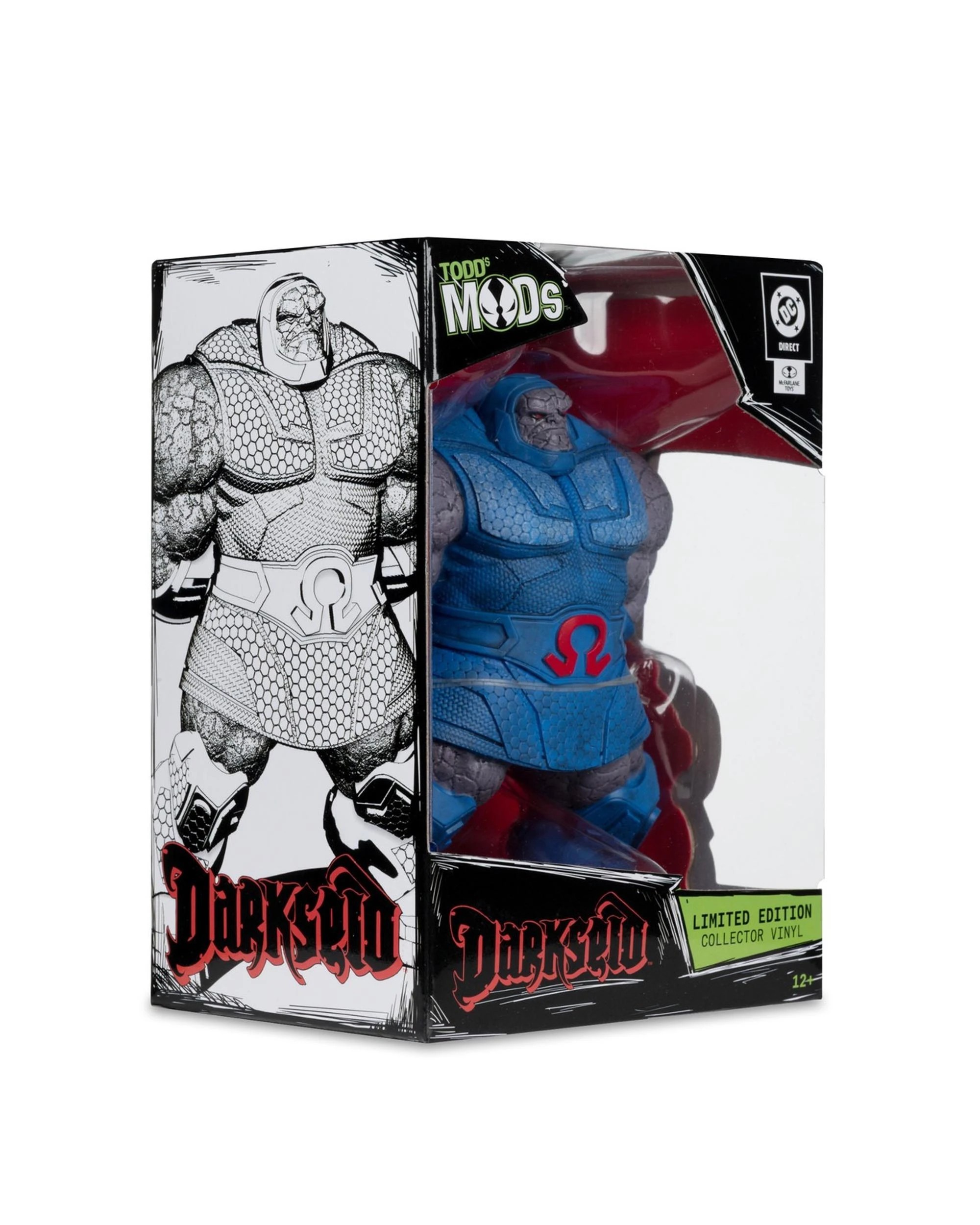 9 McFarlane DC Direct Todd's Mods Darkseid Limited Edition Collector Vinyl 4.5 inch Posed Figure, 9 of 10