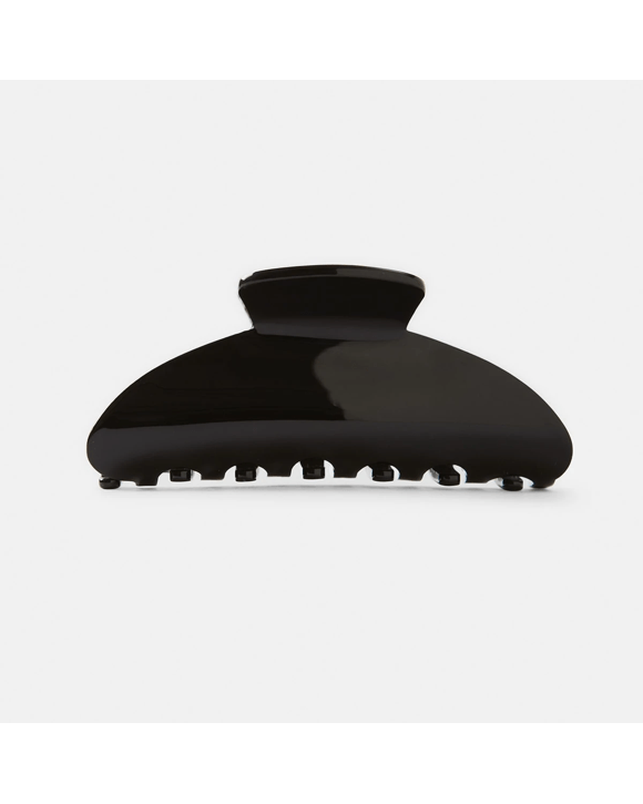 Black Half Moon Claw Hair Clip