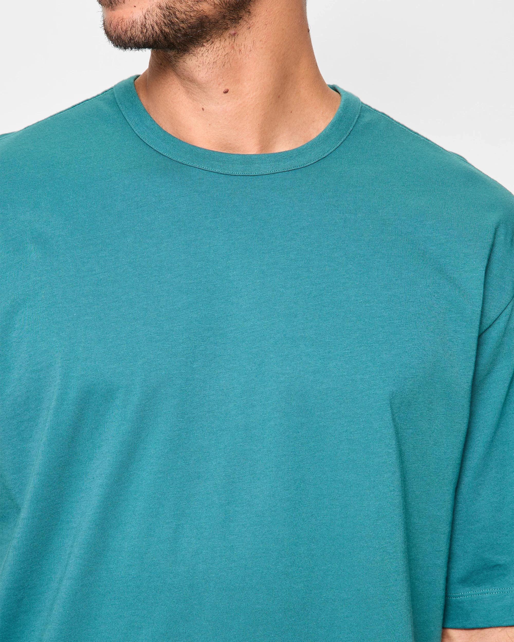 5 Target Australian Cotton Oversized T-Shirt TEAL, 5 of 5