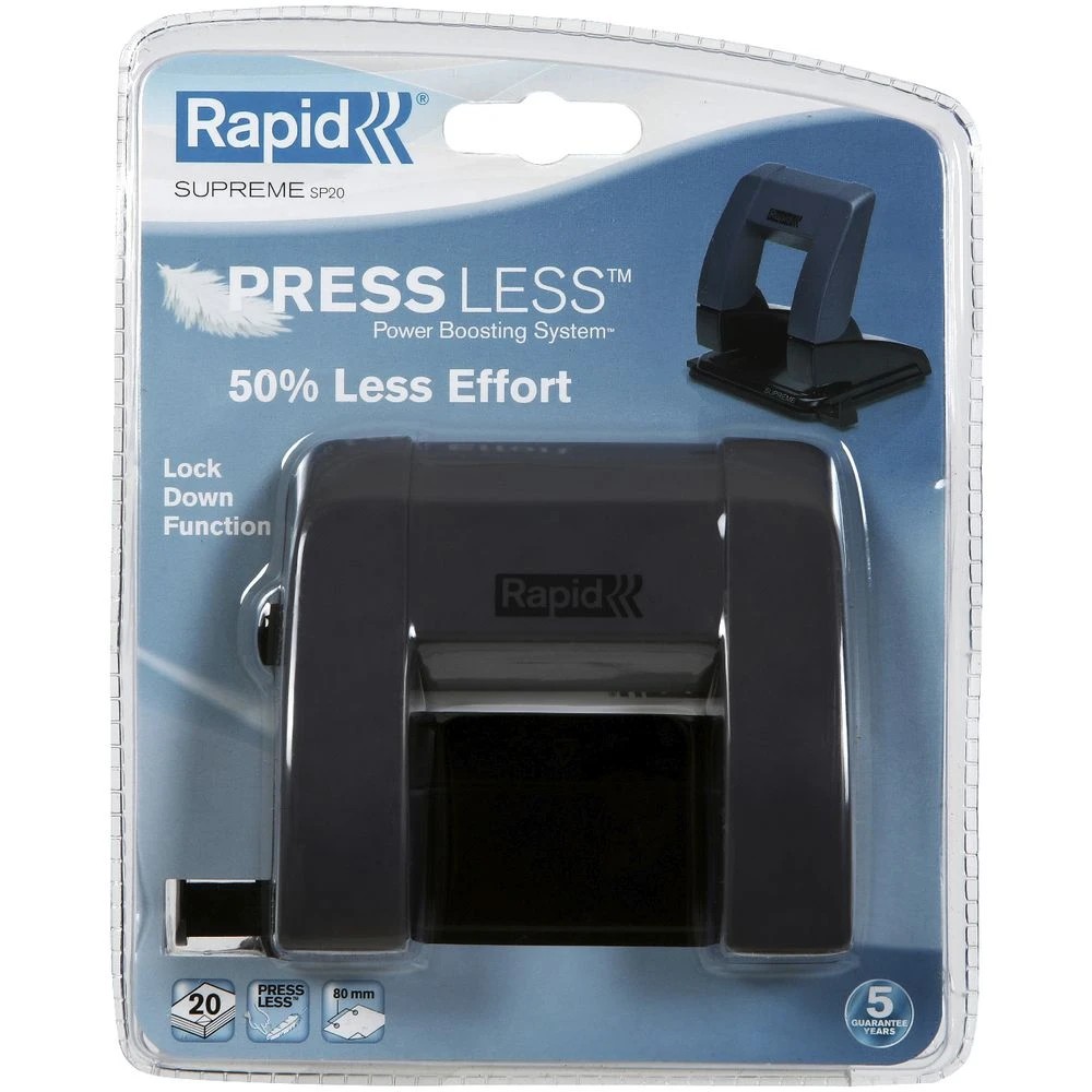 2 Rapid SP20 2 Hole Punch Black/Graphite, 2 of 2