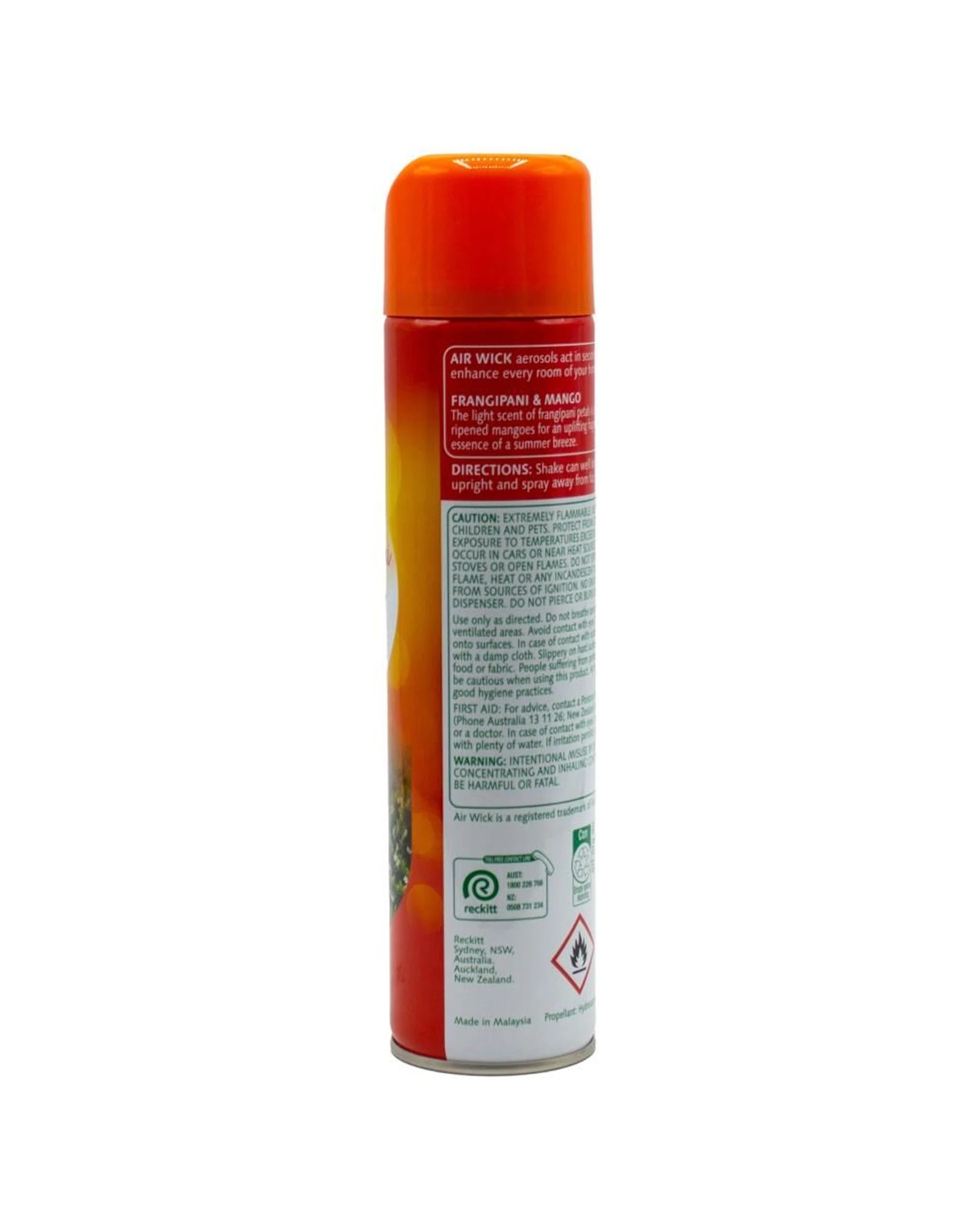 4 AIR WICK 6PK Airwick Air Freshener Odour Eliminator 237G Frangipani Mango - Multi, 4 of 5