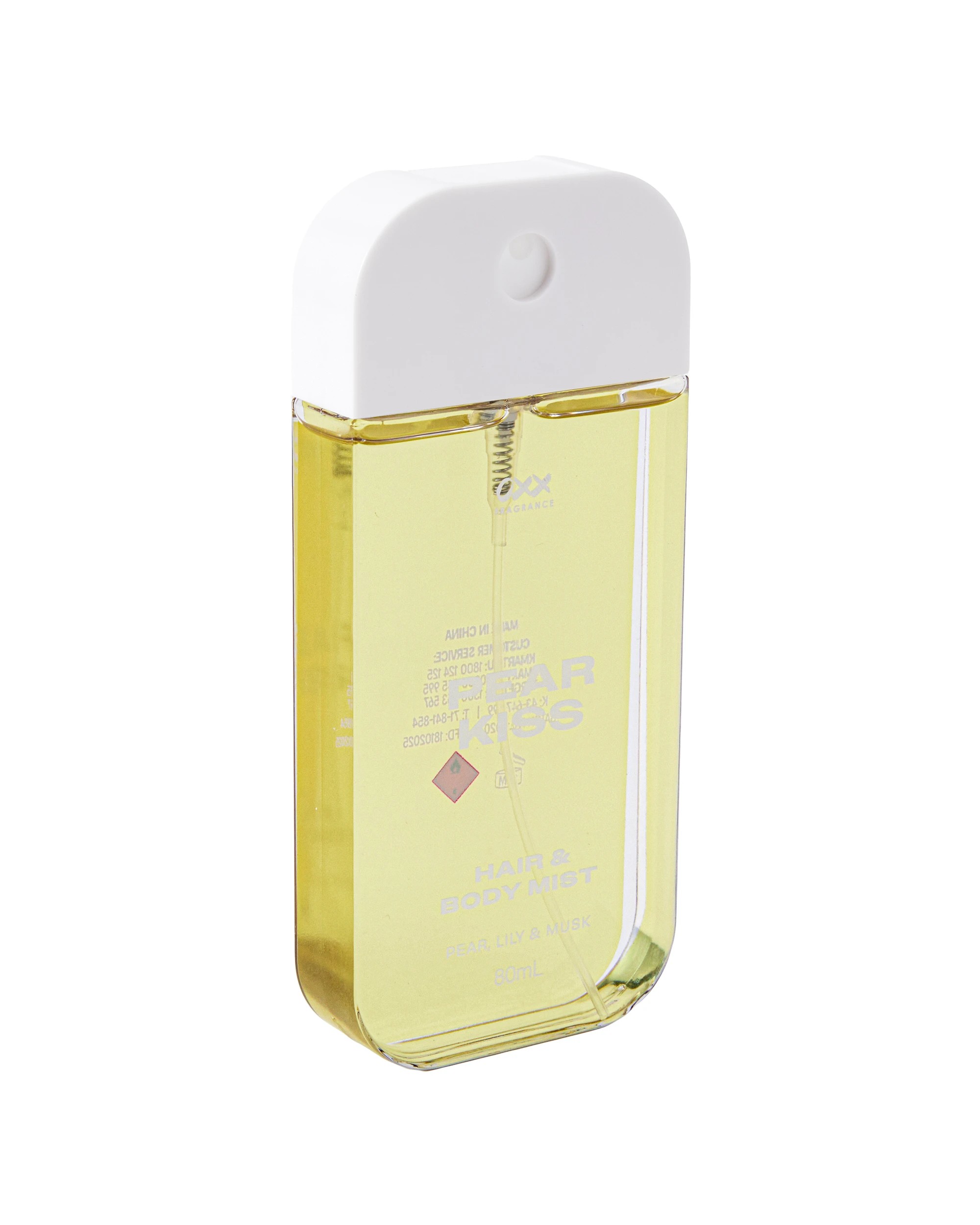 3 OXX Fragrance Pear Kiss Hair and Body Mist 80ml - Pear, Lily and Musk Scented, 3 of 6