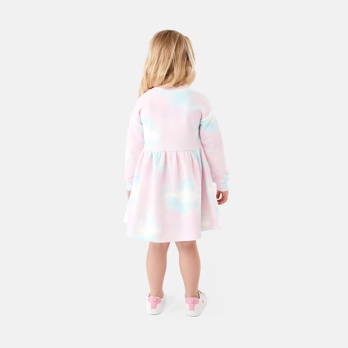 7 Printed Fleece Dress Galaxy, 7 of 9