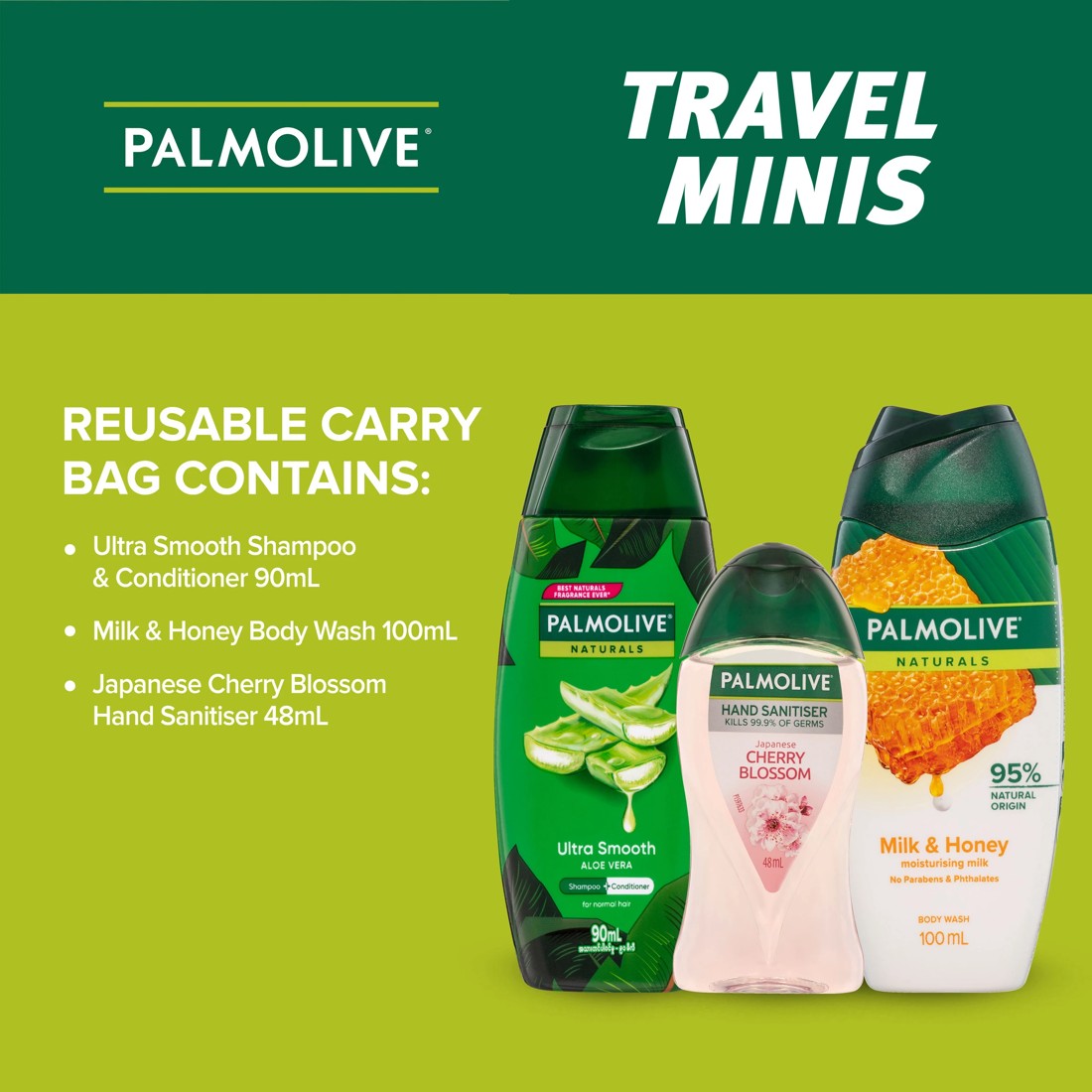 4 Palmolive Travel Minis Pack, 4 of 8