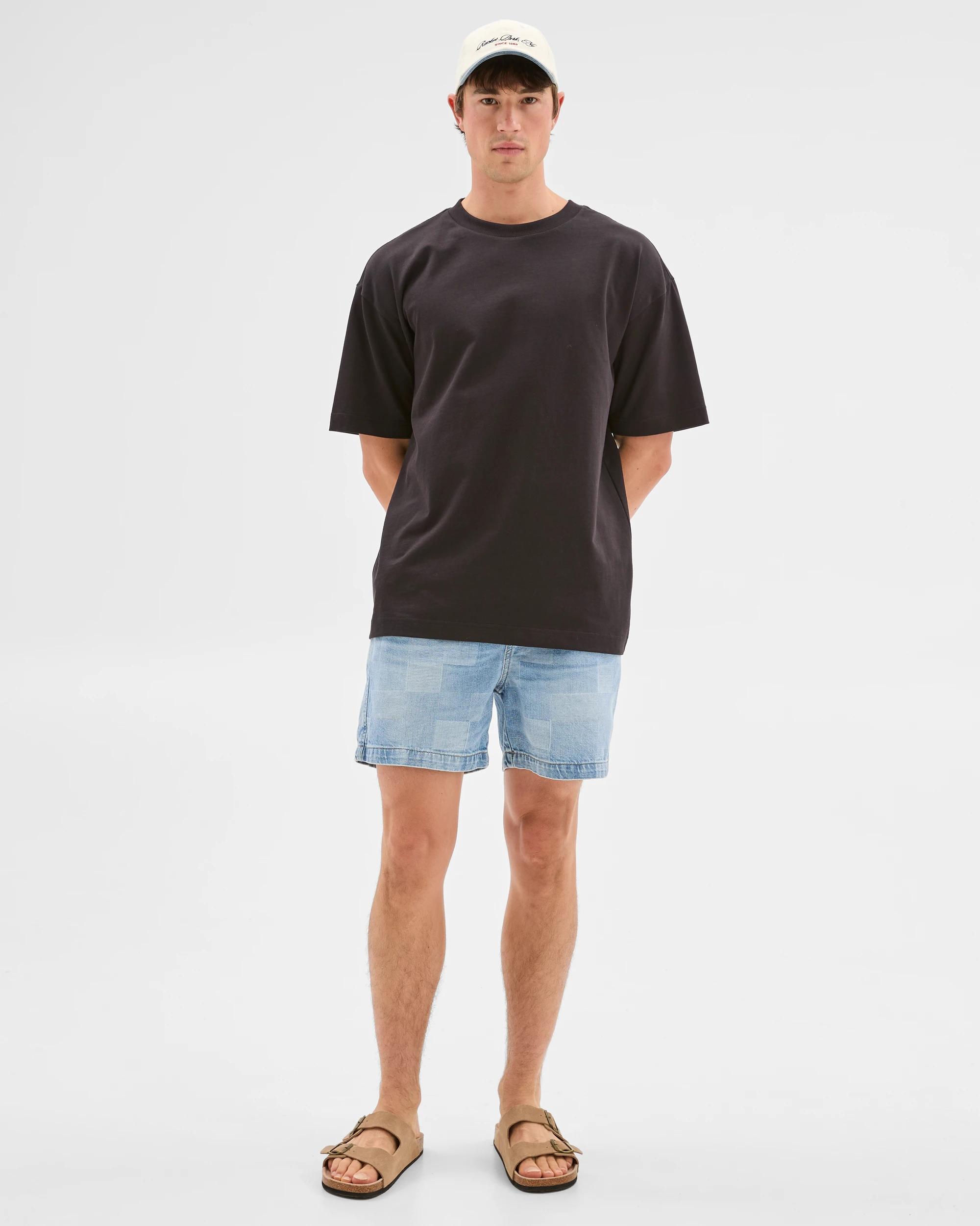 3 Denim Volley Shorts - Commons INDIGO PATCH, 3 of 6