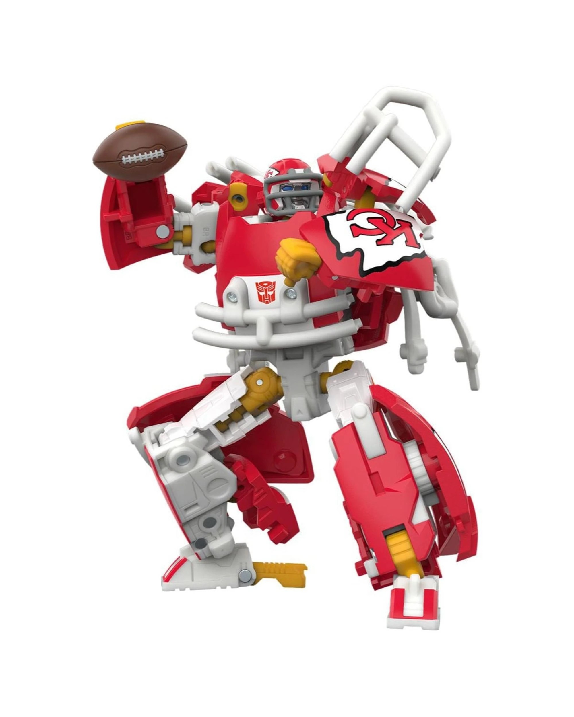 2 Transformers Collaborative NFL X Transformers Kansas City Chiefs KC-59 Action Figure, 2 of 8