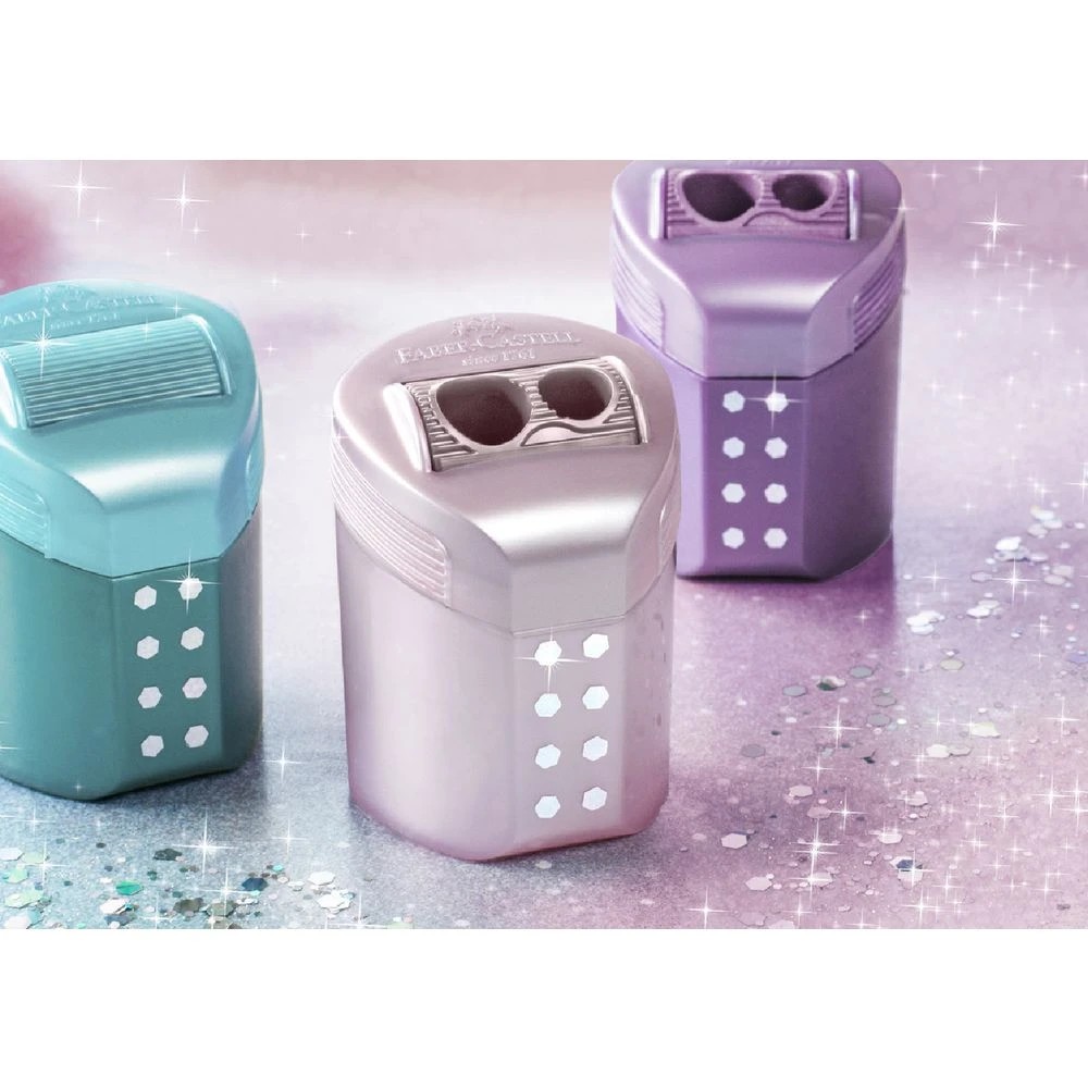 7 Faber-Castell 2 Hole Sharpener with RollOn Box Sparkle, 7 of 8