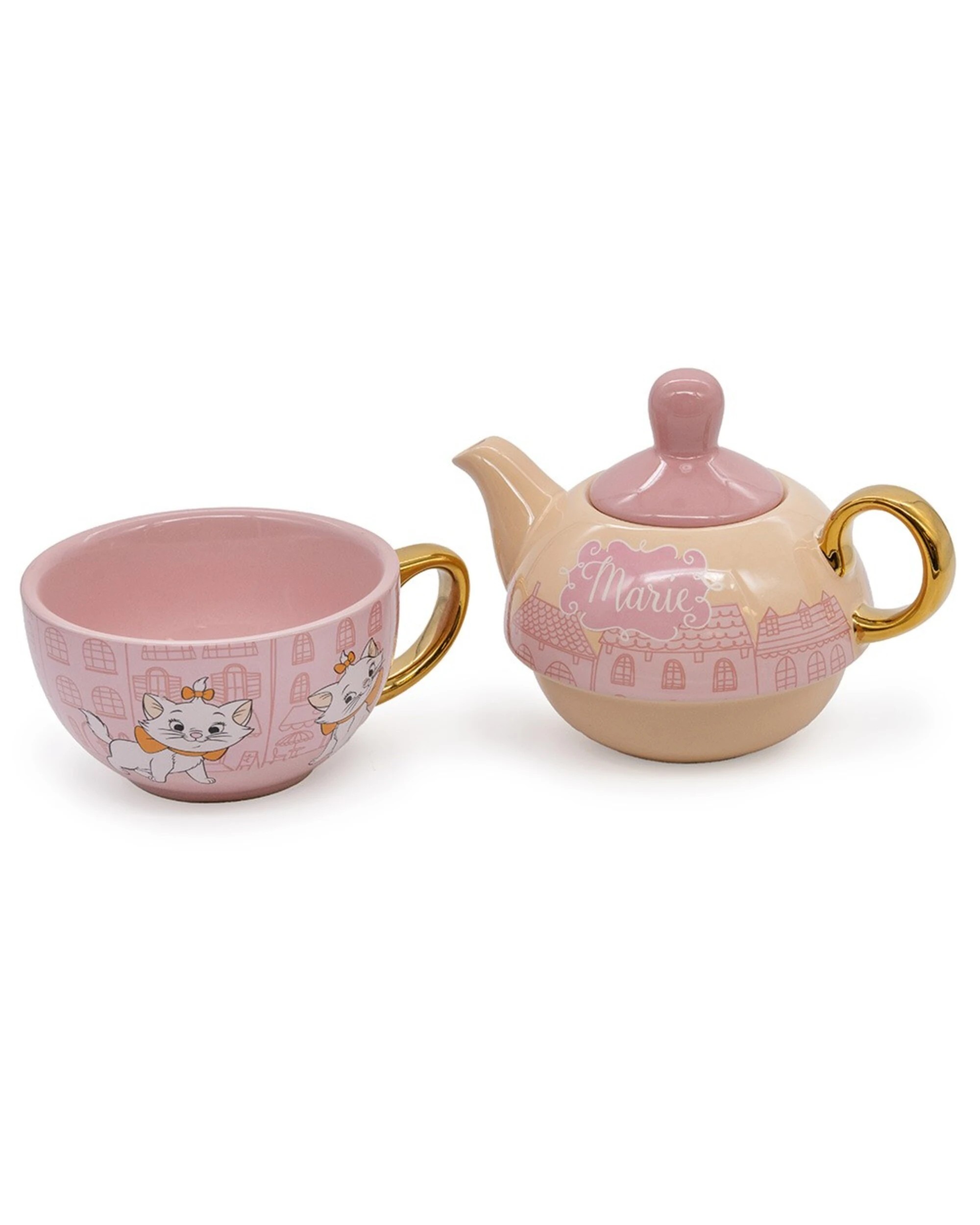 2 Disney - The Aristocats Marie Tea Set for One - Pink, 2 of 4