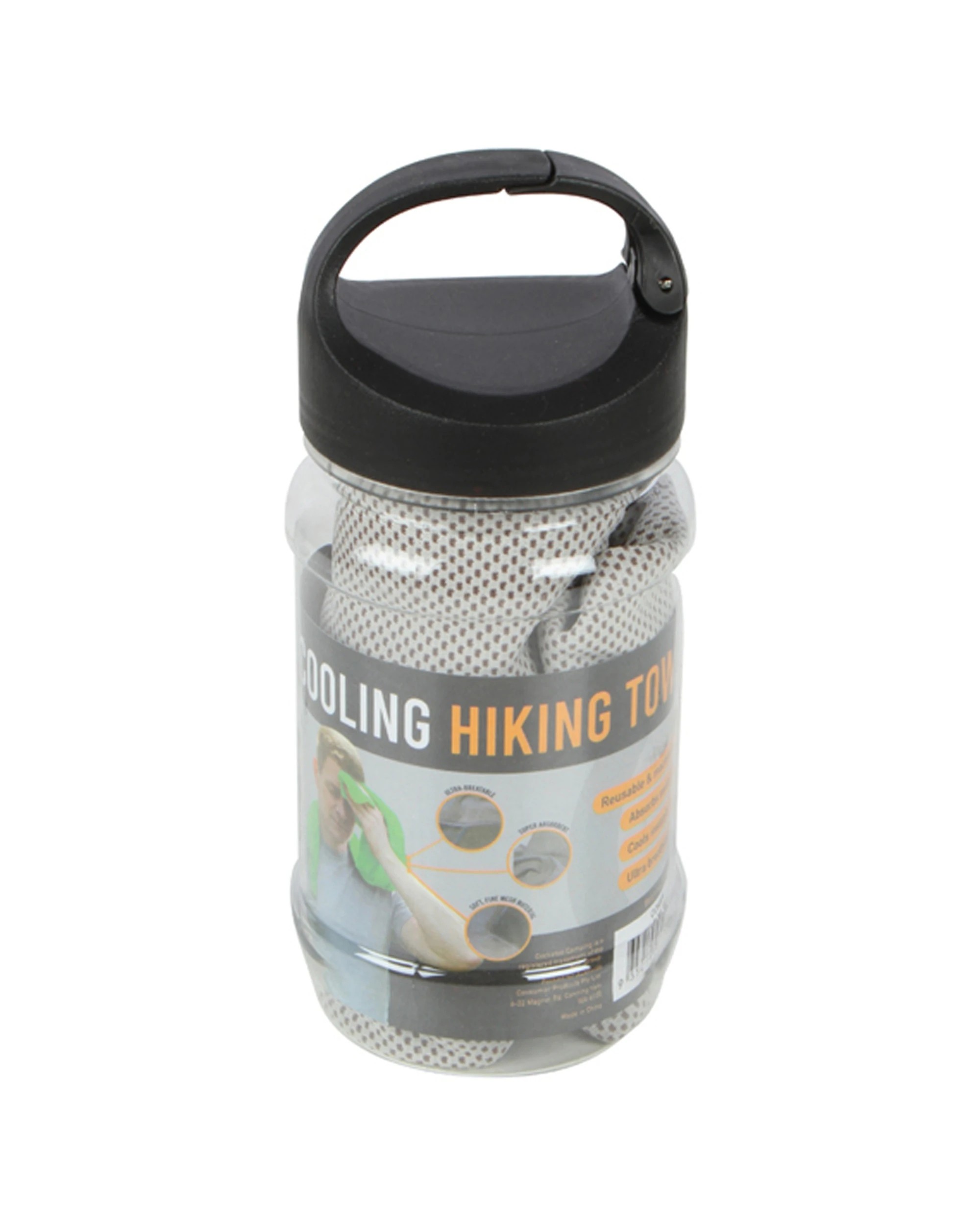 1 Cockatoo Cooling Towel In Holder Camping Outdoors 102 x 30.5cm Polyester - Assorted, 1 of 1