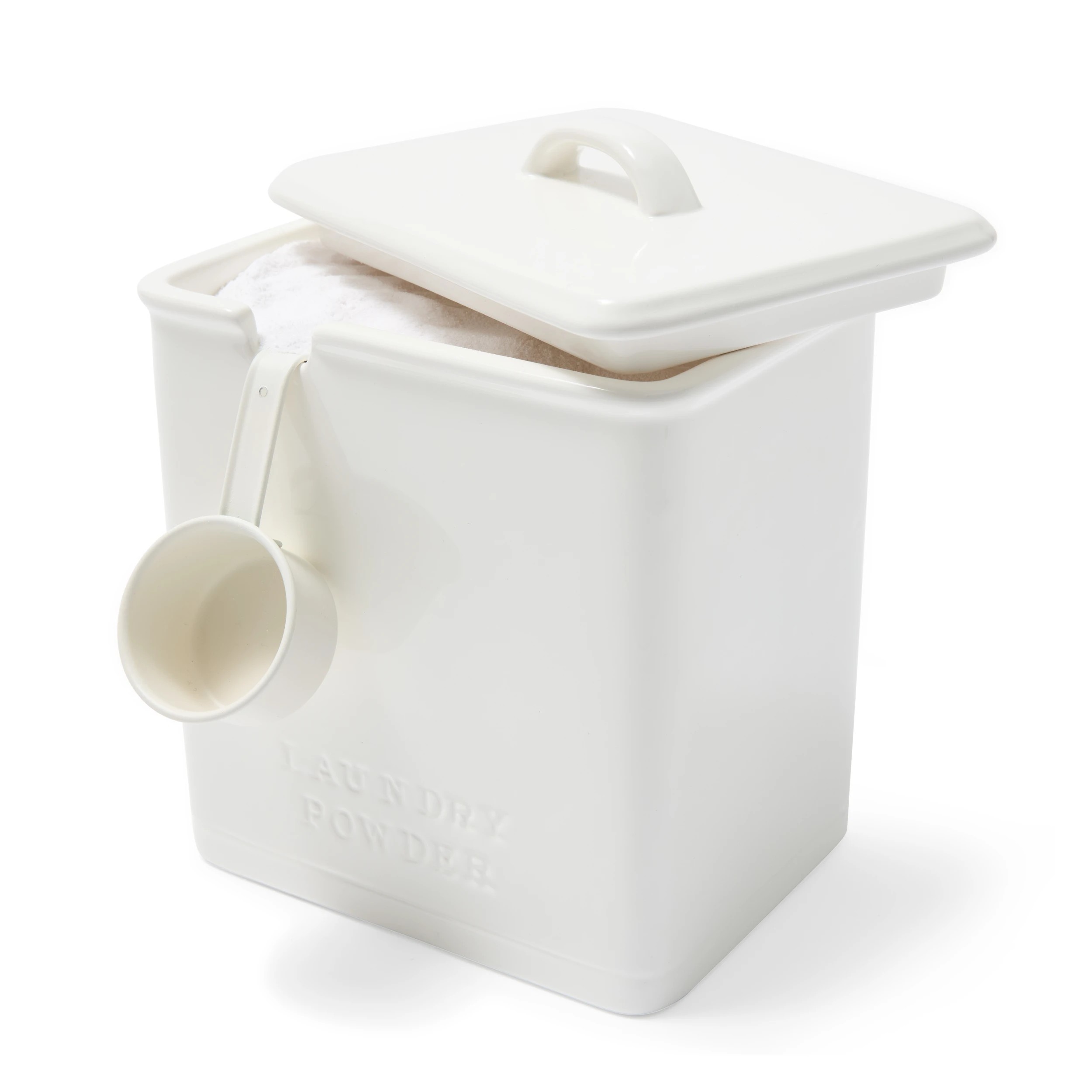 1 Ceramic Laundry Jar with Ladle, 1 of 10