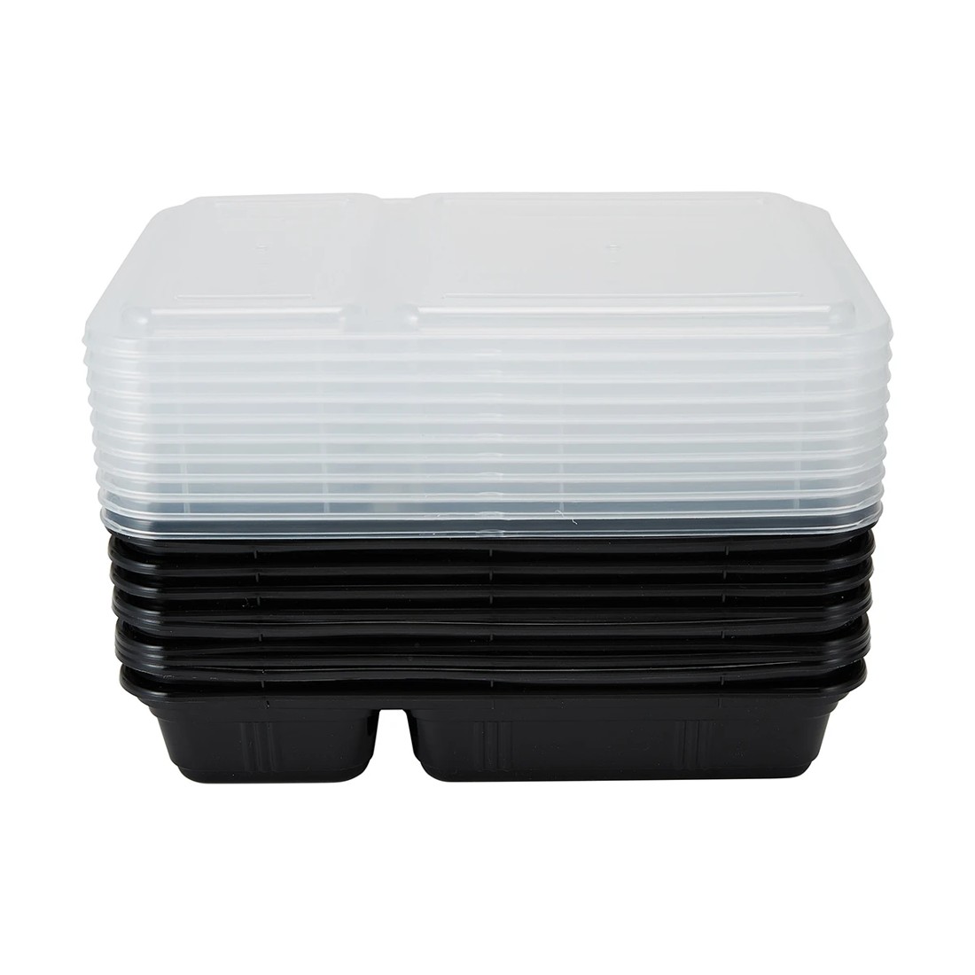 1 10 Piece 2 Compartment Meal Prep Containers, 1 of 6